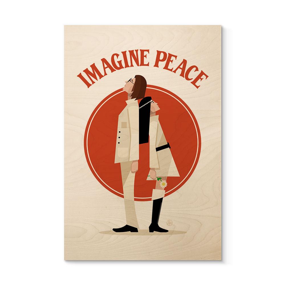 Billede af træ Imagine Peace - To for fred og håb - Retrodrome