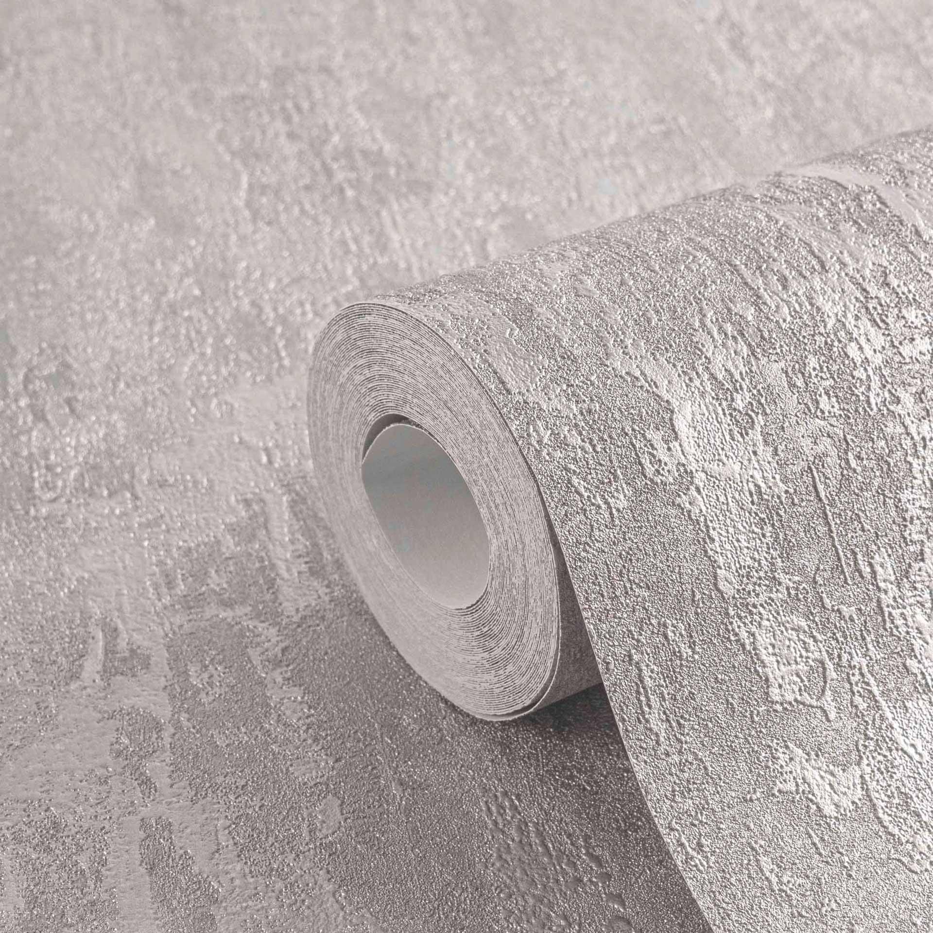 A.S. Création Vliesbehang il Decoro Behang vintage grijs, metallic