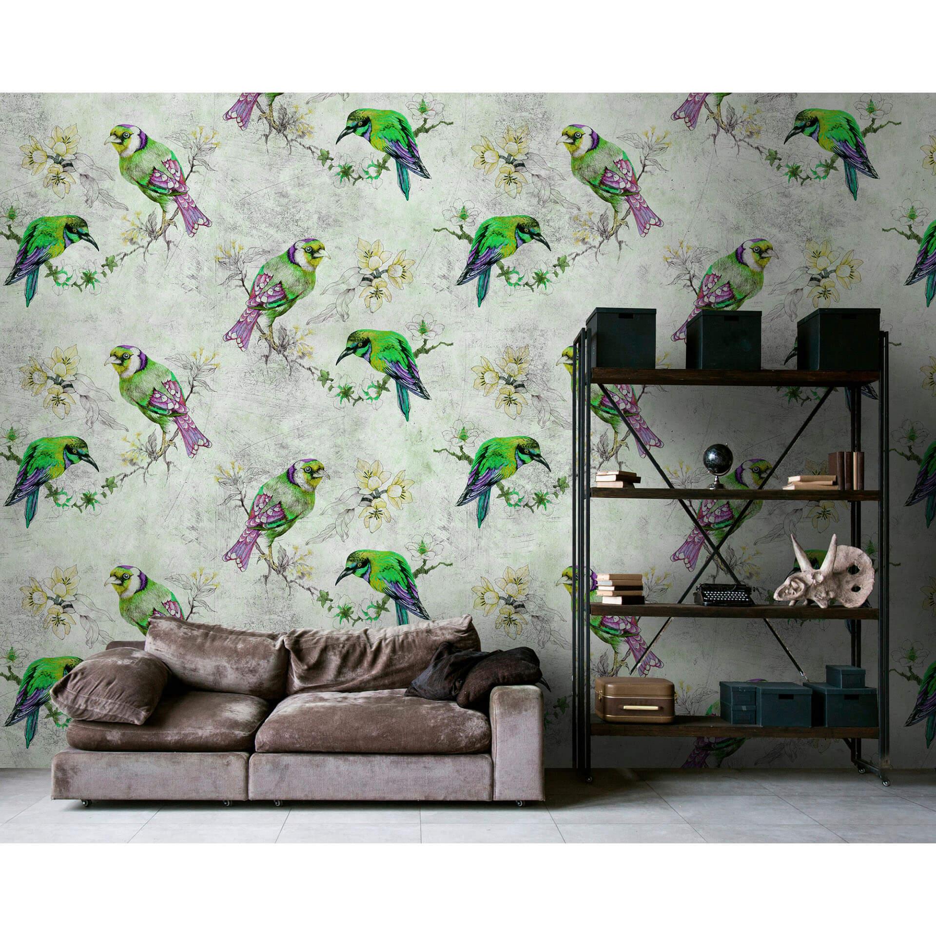 Livingwalls Fototapet Walls by Patel 2 love birds 2