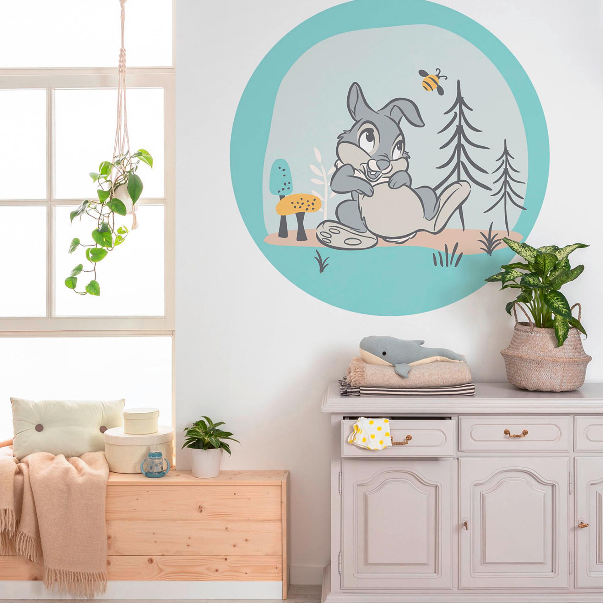 zelfklevend vlies behang - Bambi Thumper - 125 x 125 cm