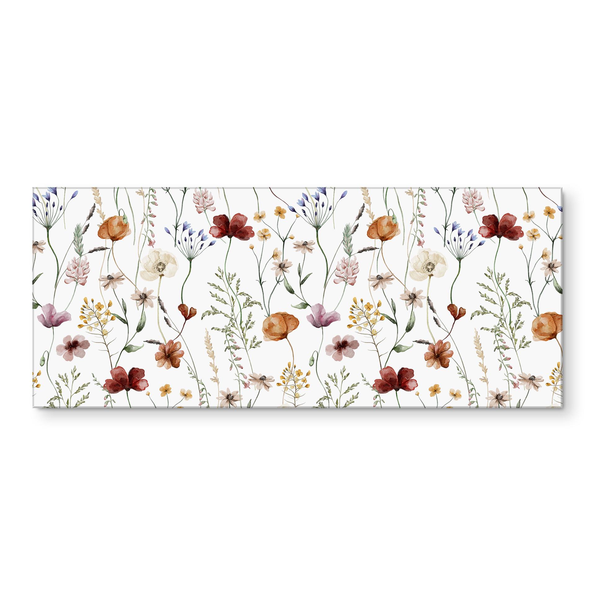 Backsplash della cucina Fiori di campo colorati - UN Designs