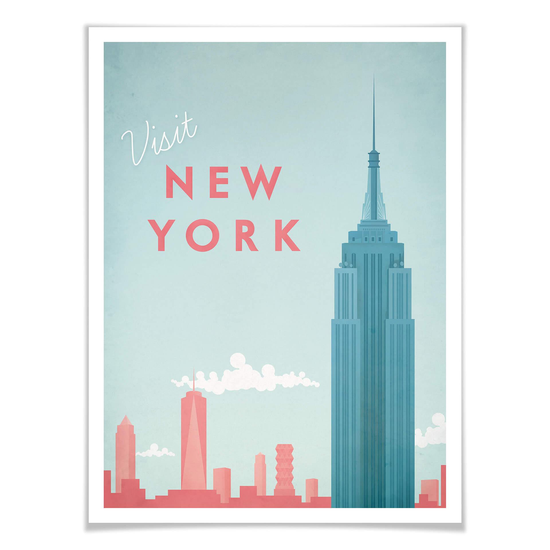 Plakat - Rivers - New York