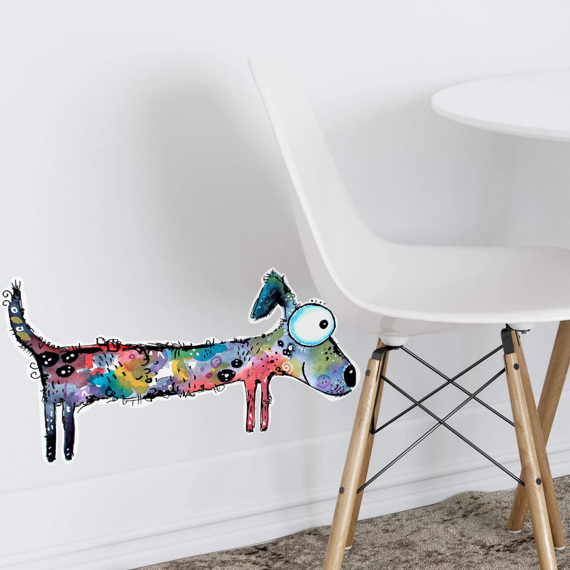 Muursticker Hagenmeyer – Happy Dog