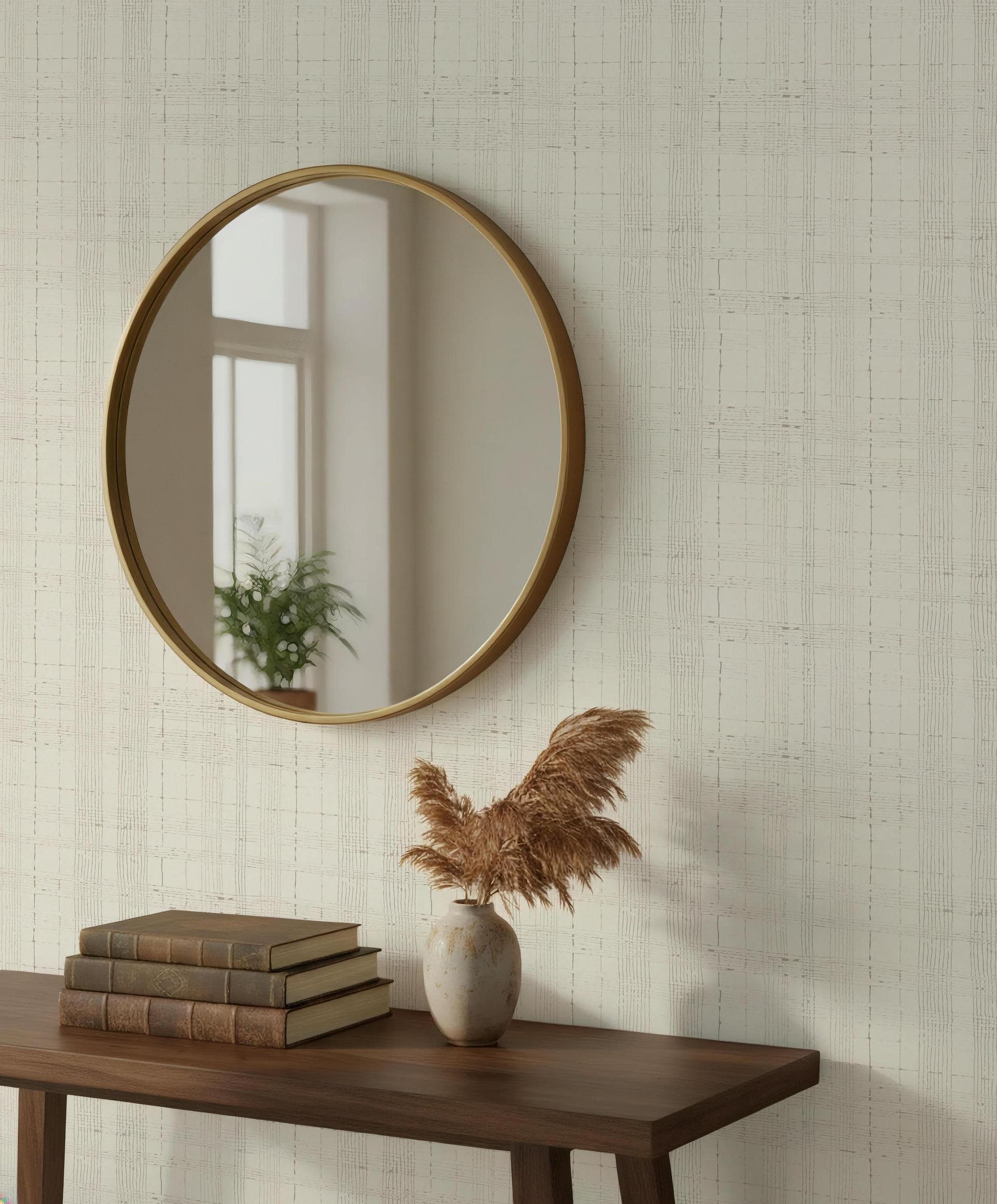 Vliesbehang strepen modern in beige