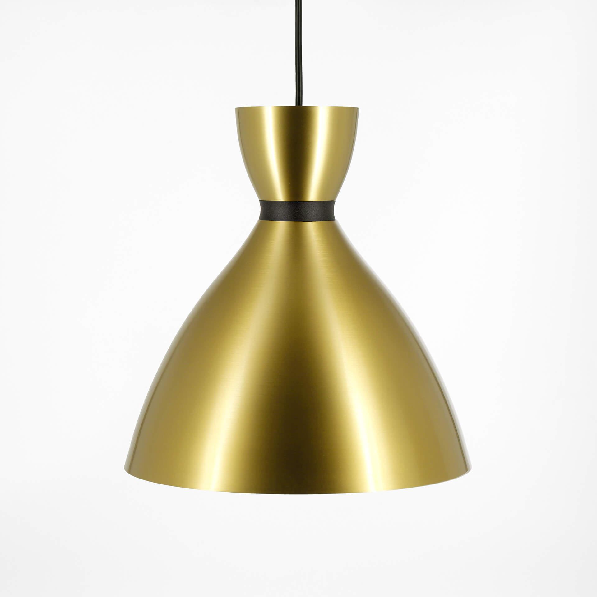 Aluminium Hängeleuchte Gold