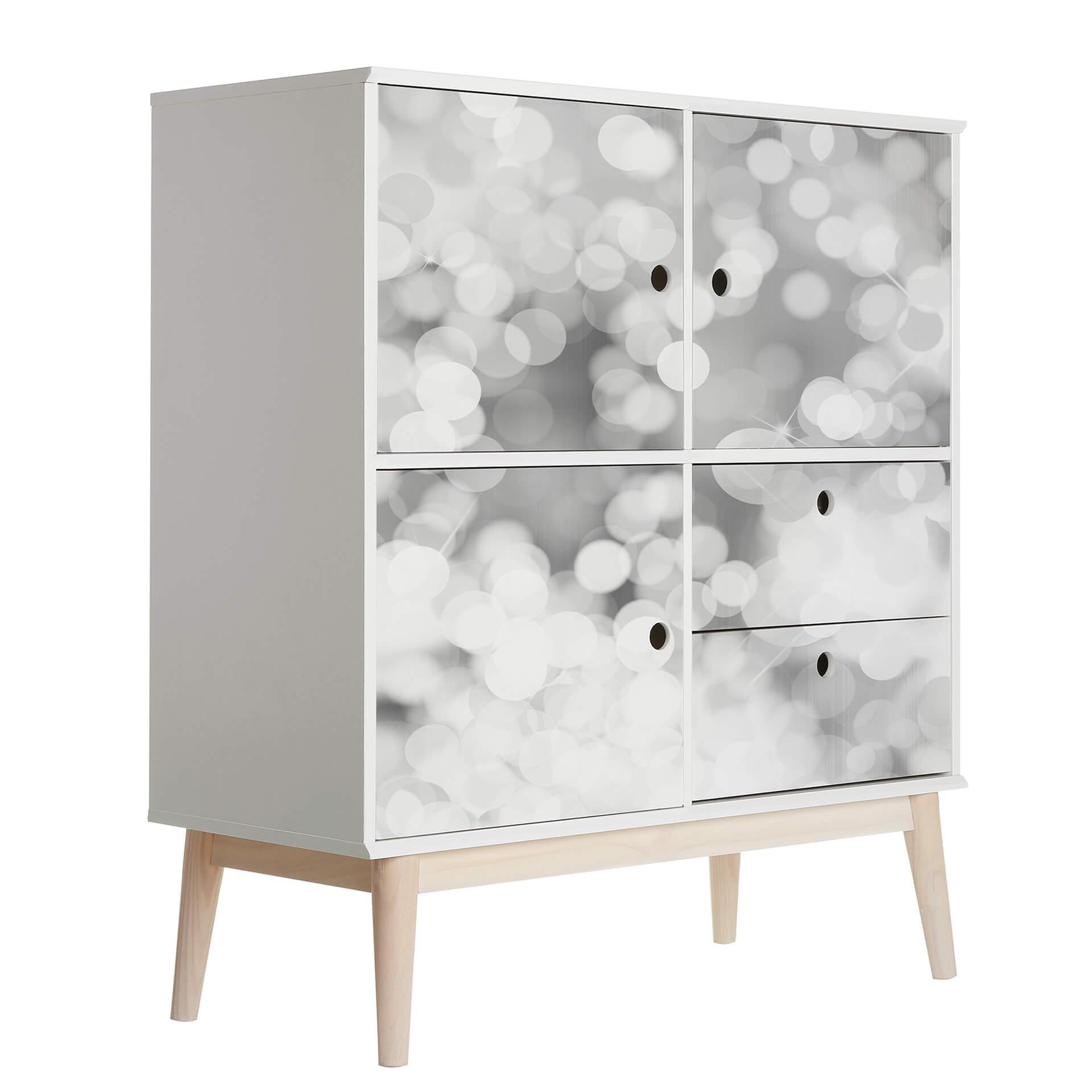 Vinilo adhesivo muebles, vinilo decorativo - limpiable - efectos de luz 06