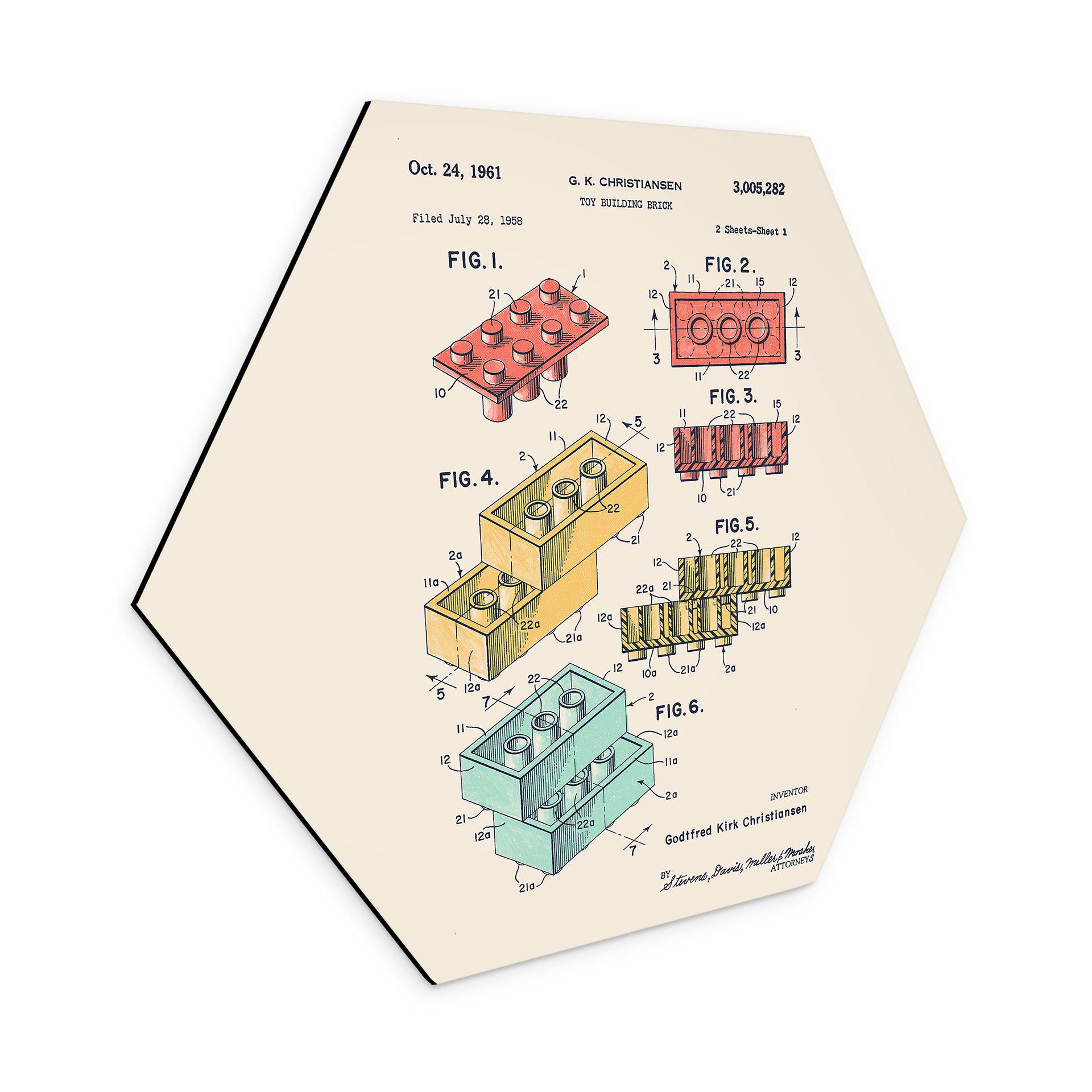 Hexagon Dibond Hvordan den mest berømte byggesten blev til - Bodart