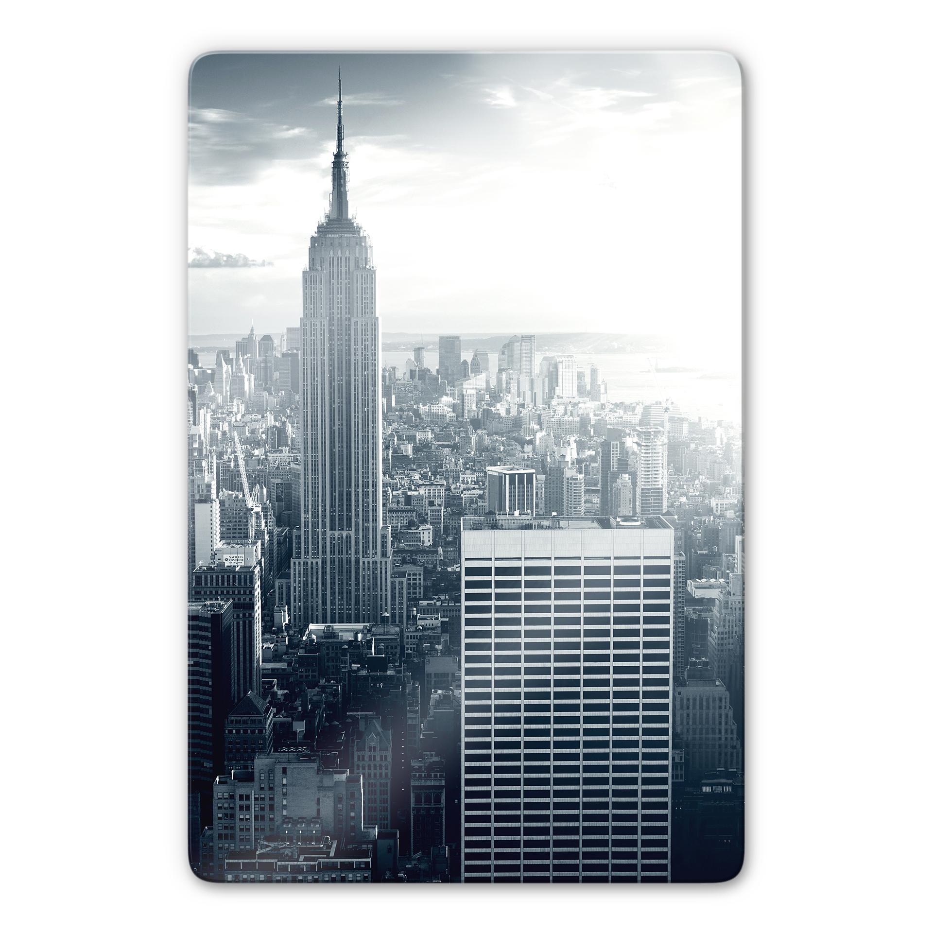 Glasbillede - The Empire State Building