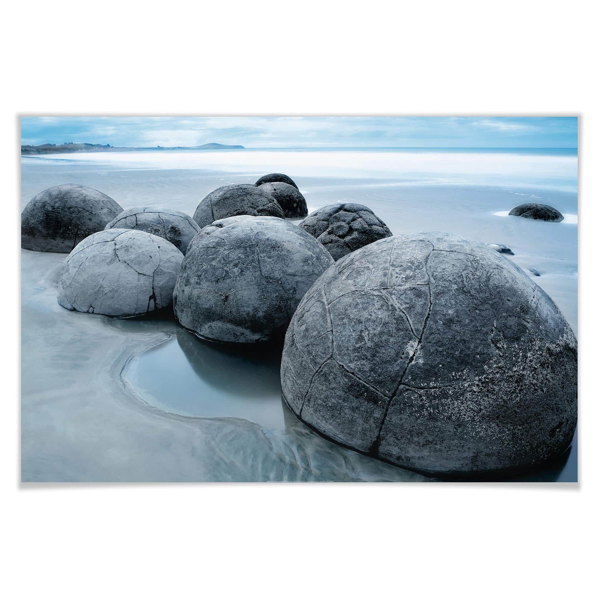 Giant Art® XXL-Poster Moeraki Evening - 175x115 cm