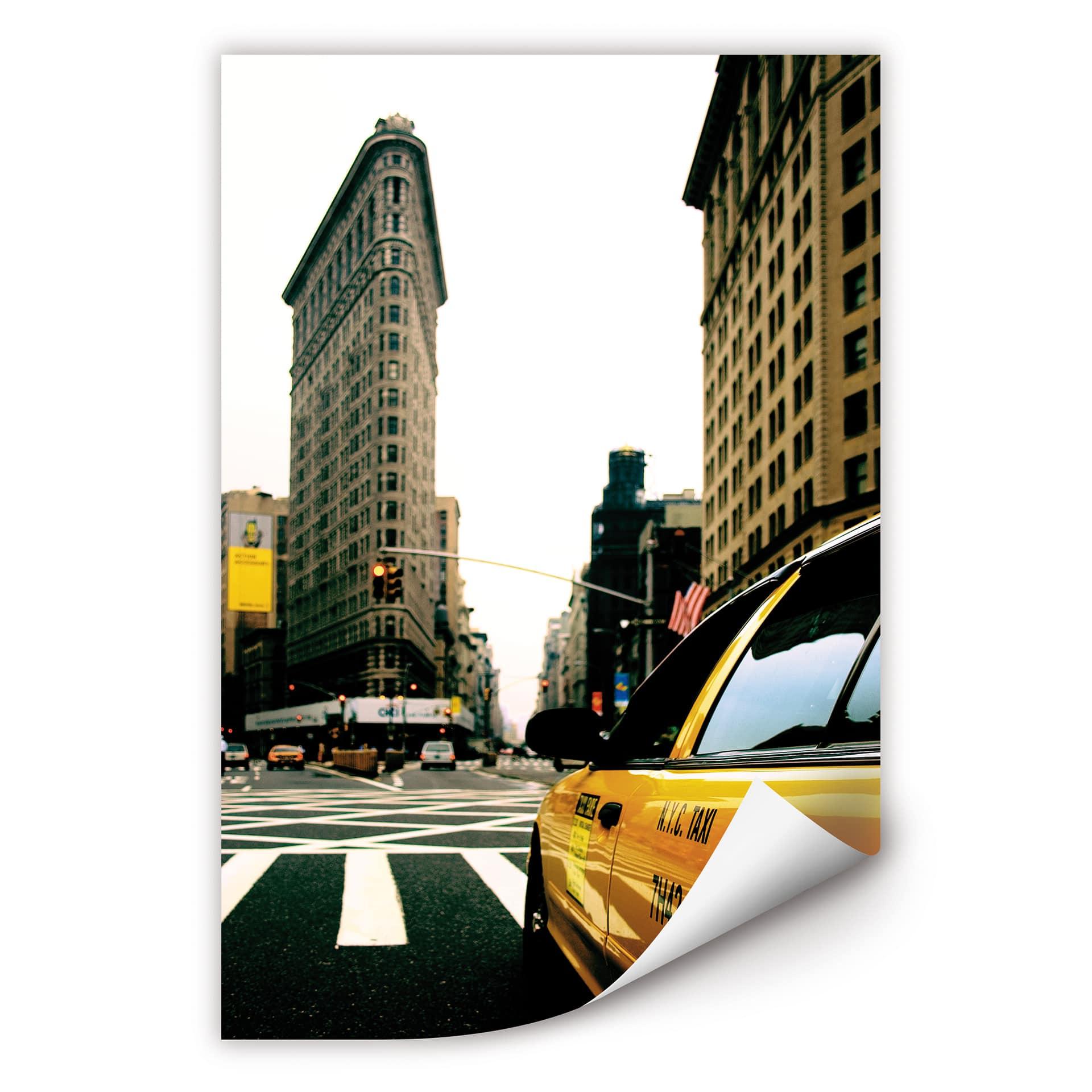 Zelfklevende Poster -NY Flatiron