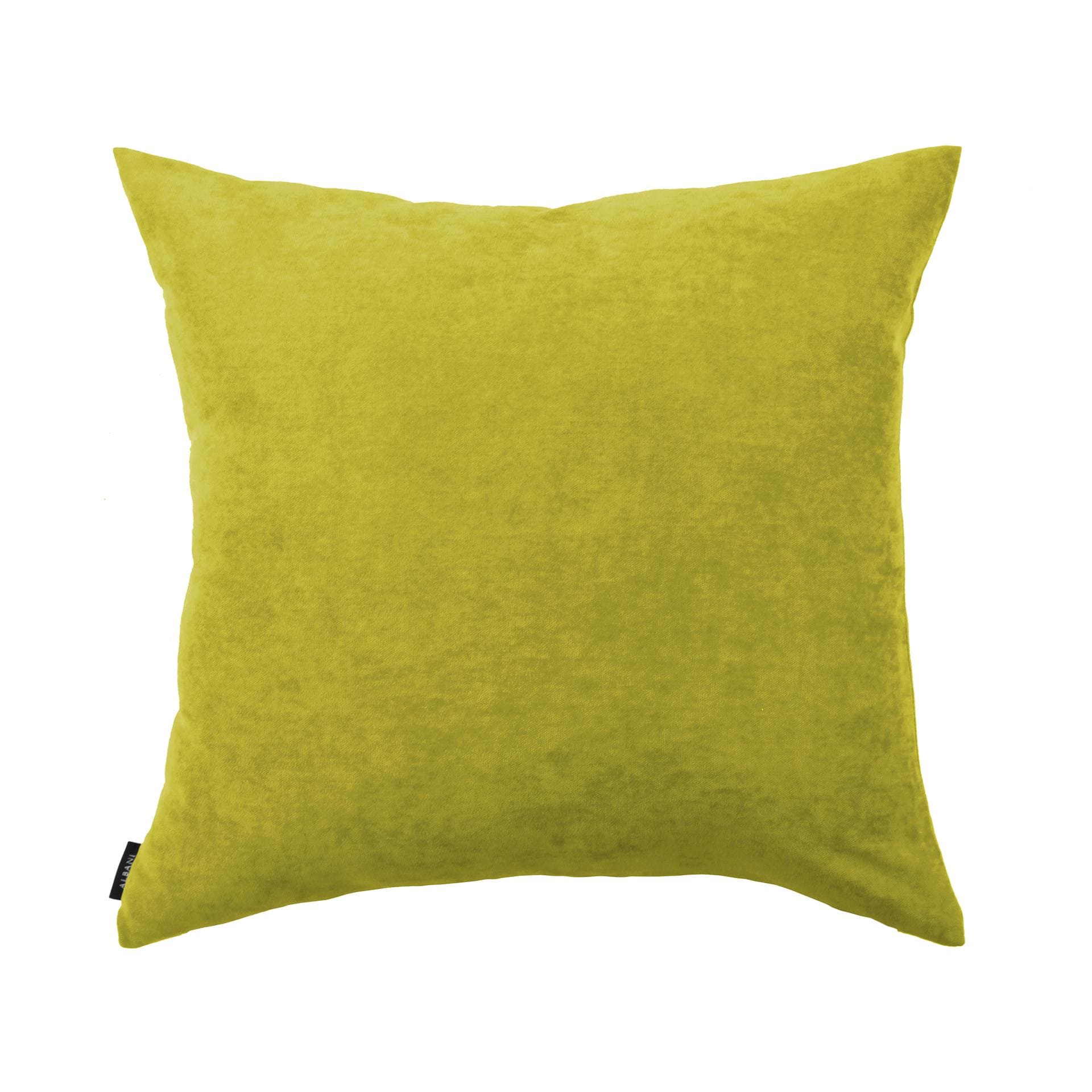 Uni Kissenhülle in grün in 40x40 cm