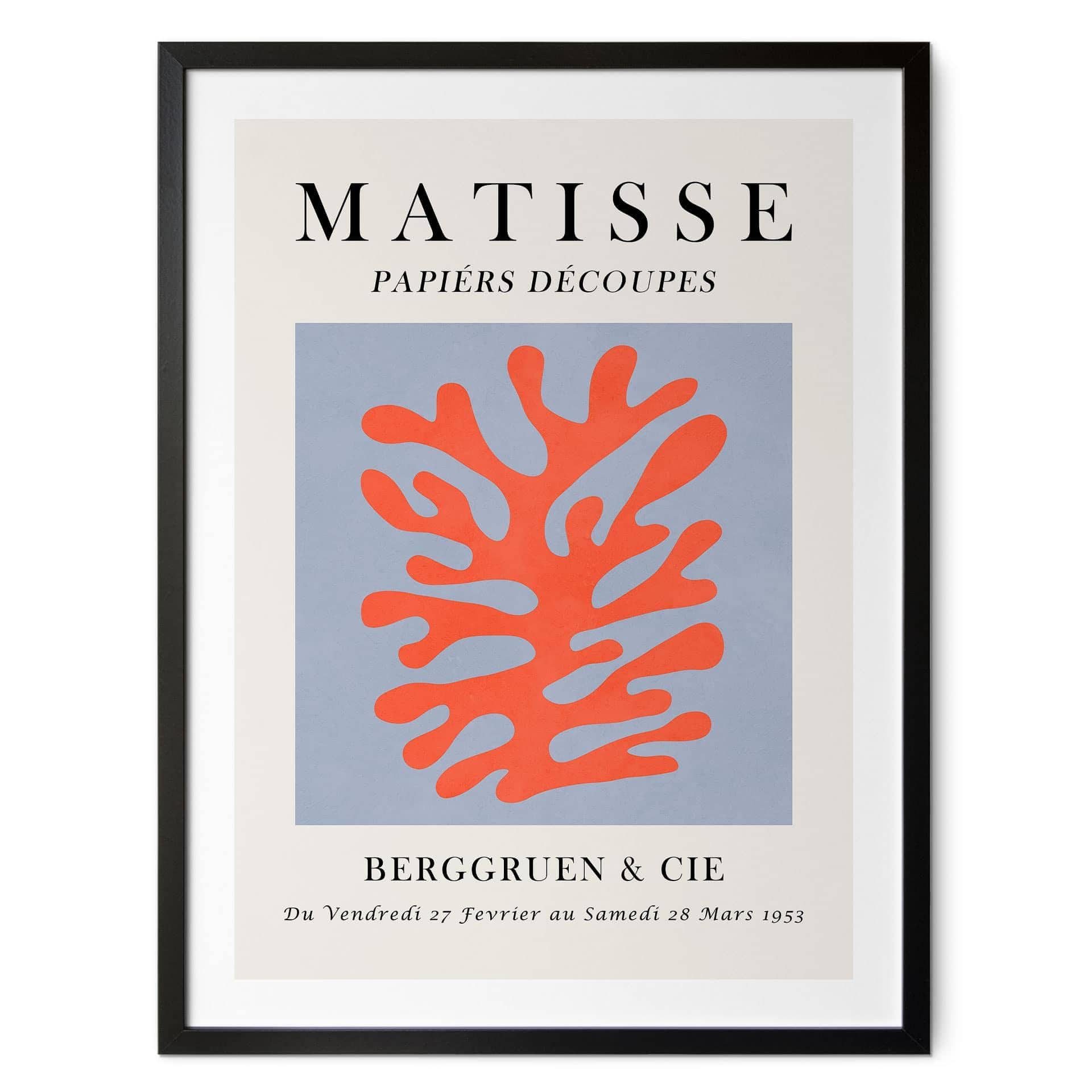 Matisse abstrakt koral plakat - Costa
