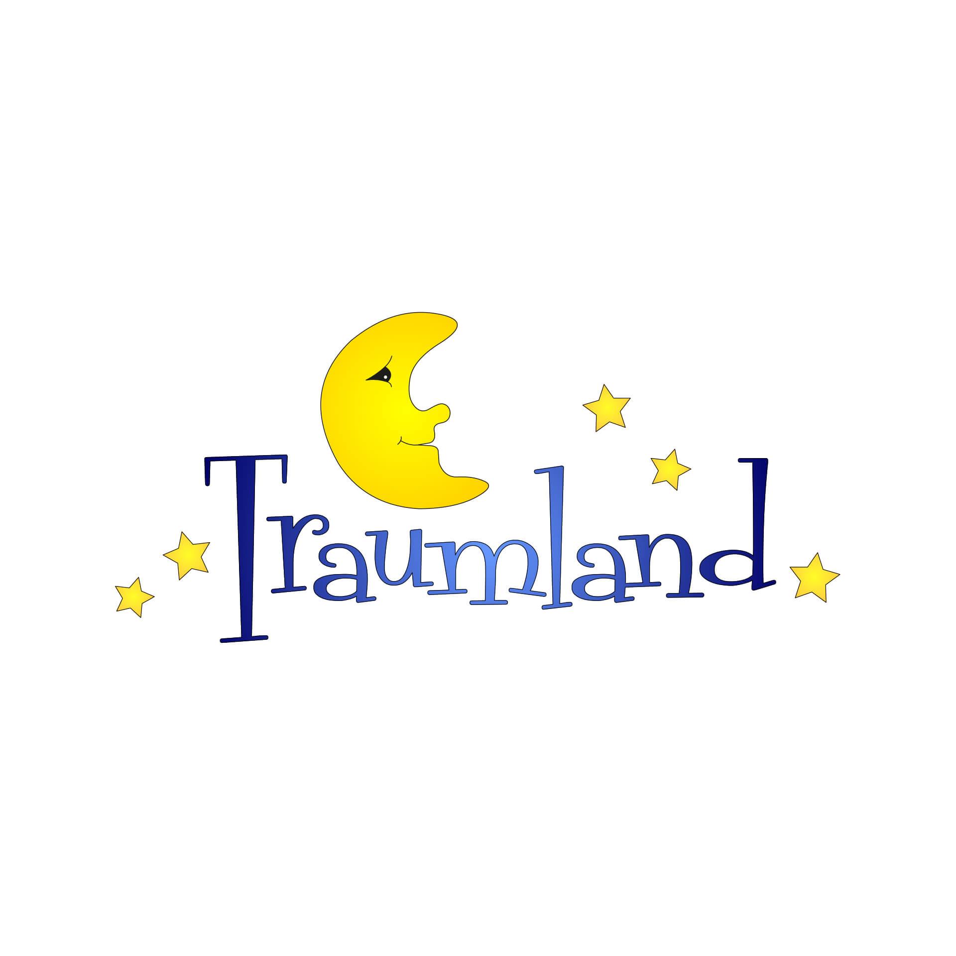 Wandtattoo Traumland mit Mond