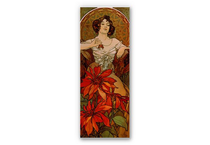 Tableau Forex - Mucha - Pierres précieuses : rubis