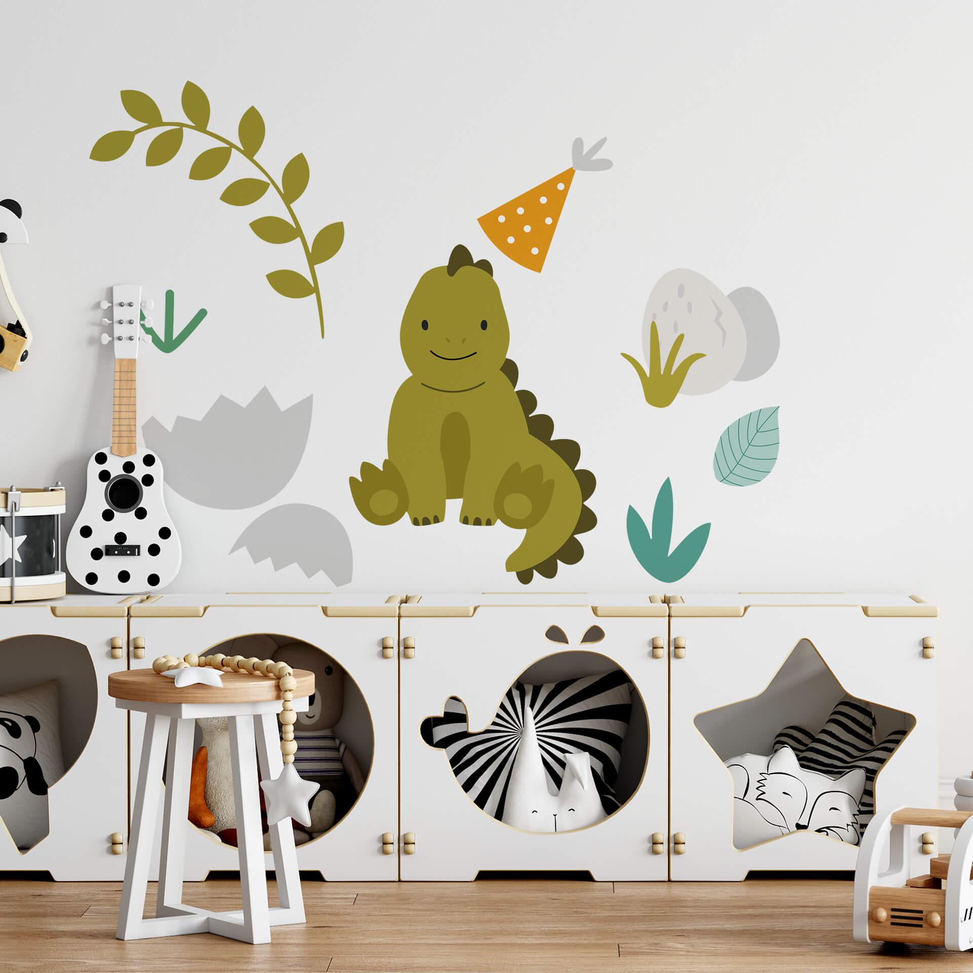 Muursticker Newborn Dino