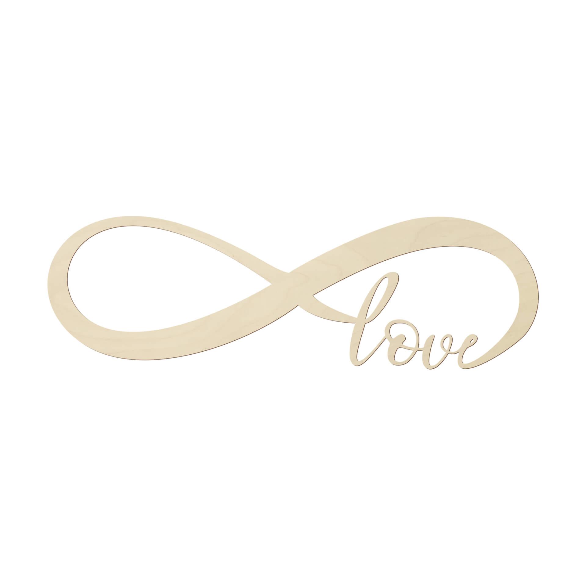 Decorazione in legno - Amore per sempre
