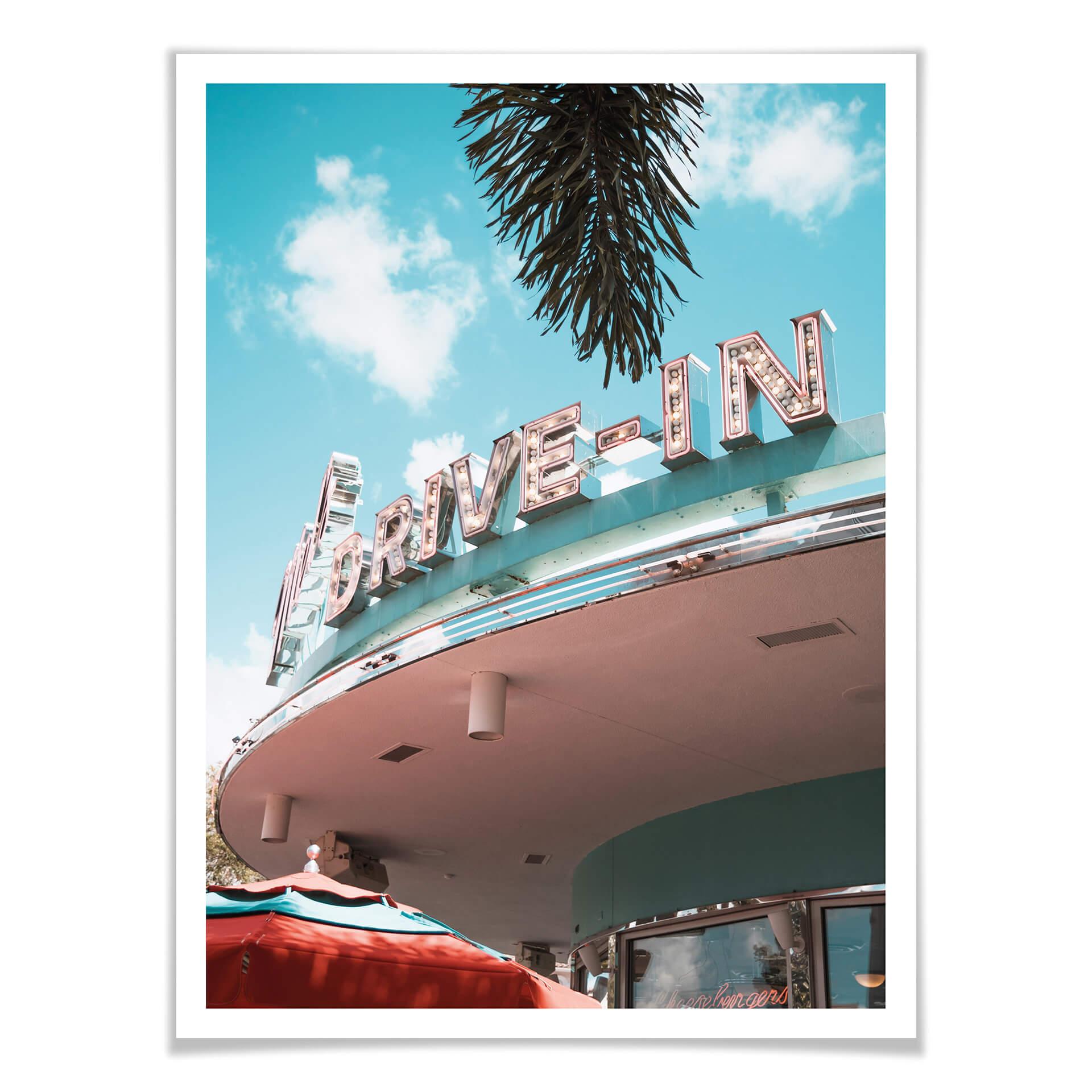Póster Miami Drive-In - vista lateral