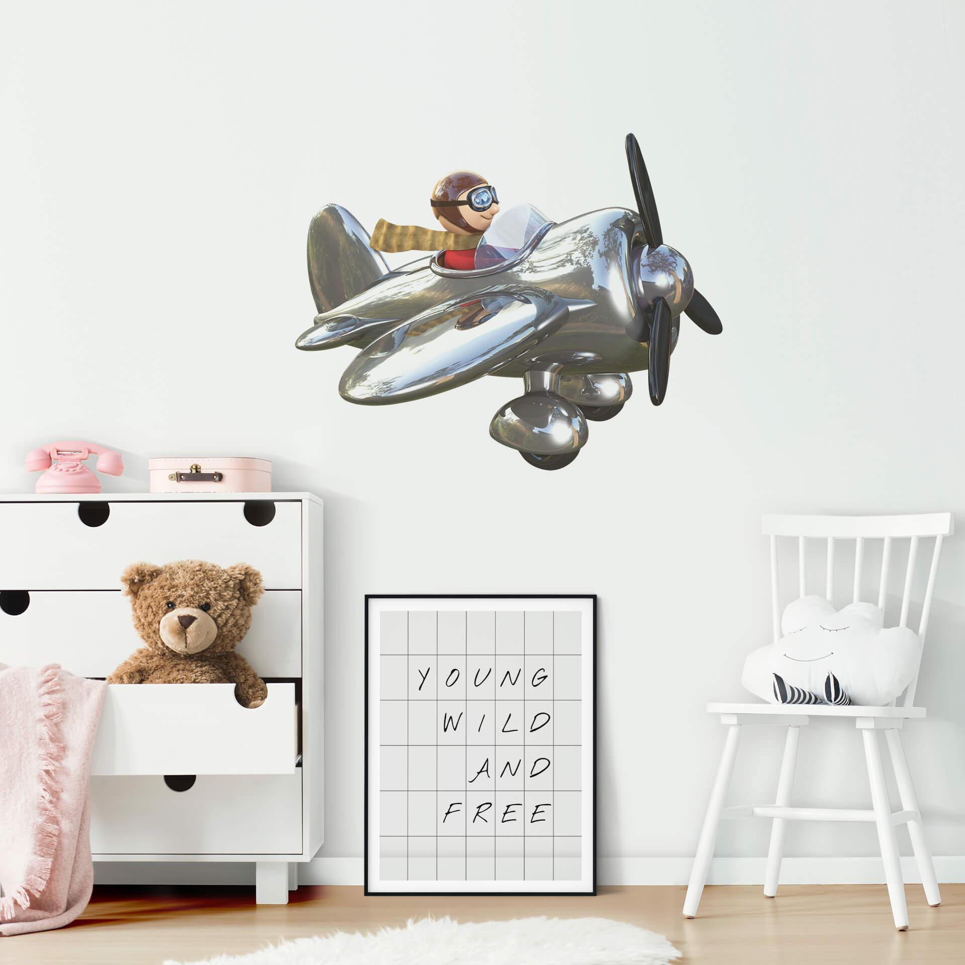 Wallsticker - Michel Agullo - Flyver