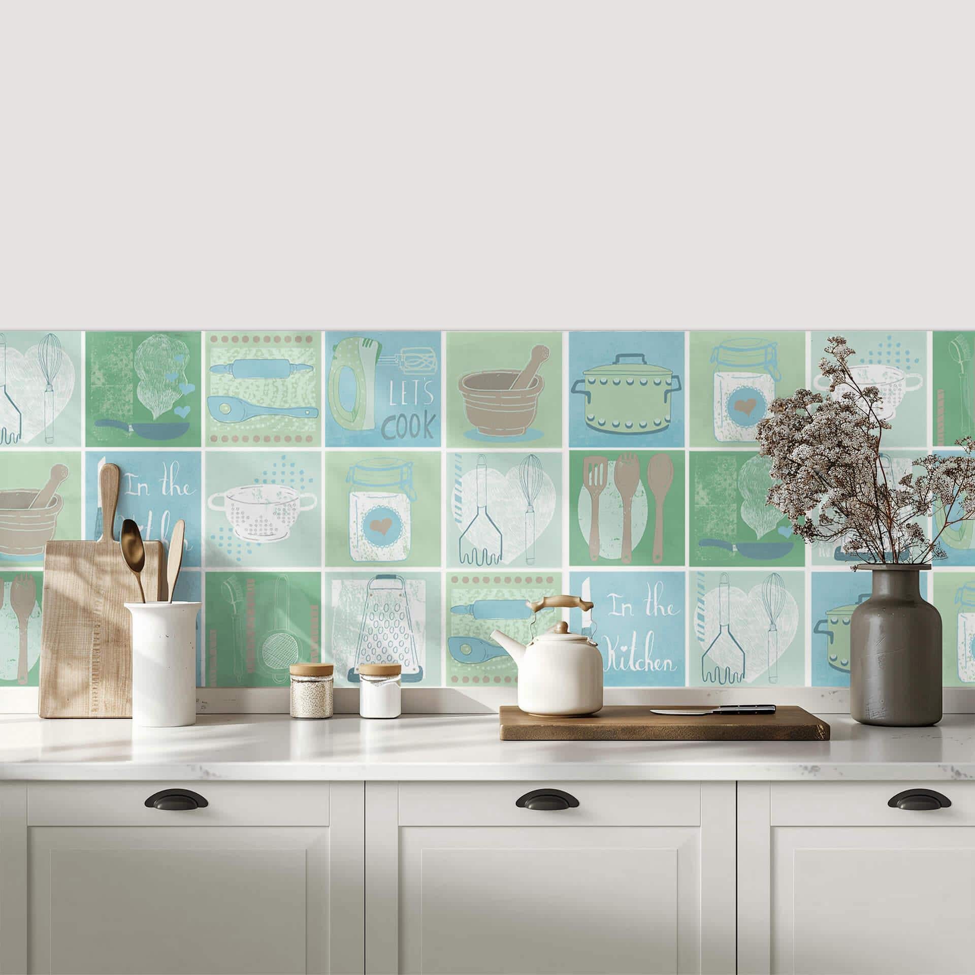 Azulejos Adhesivos Loske - En la Cocina - set de 12