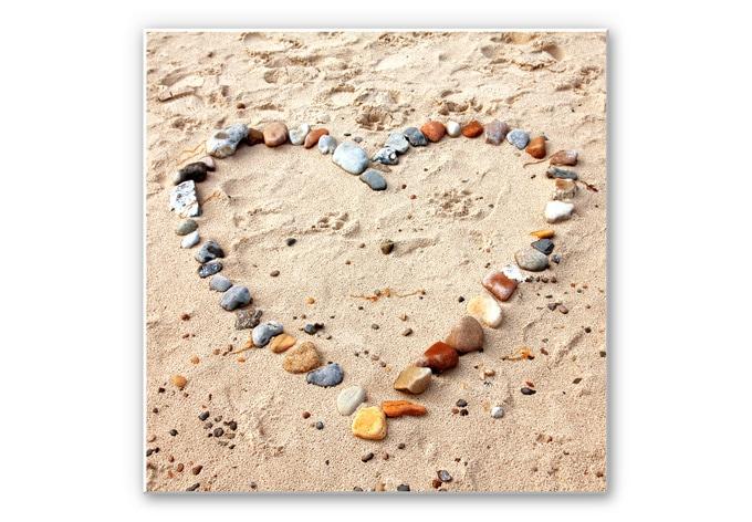 Tableau Forex - Plage - carré
