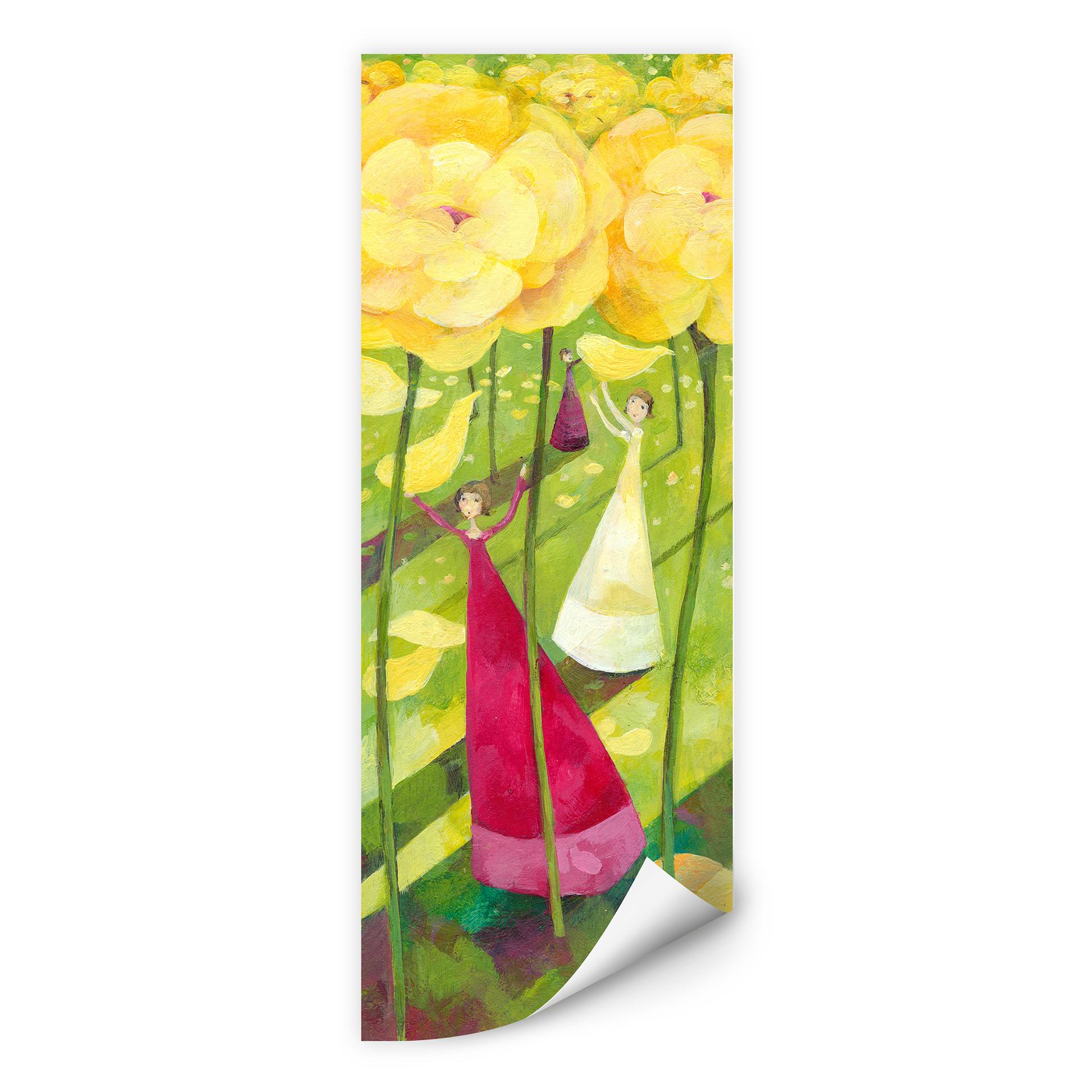 Wallprint Blanz - Blumenwiese - Panorama