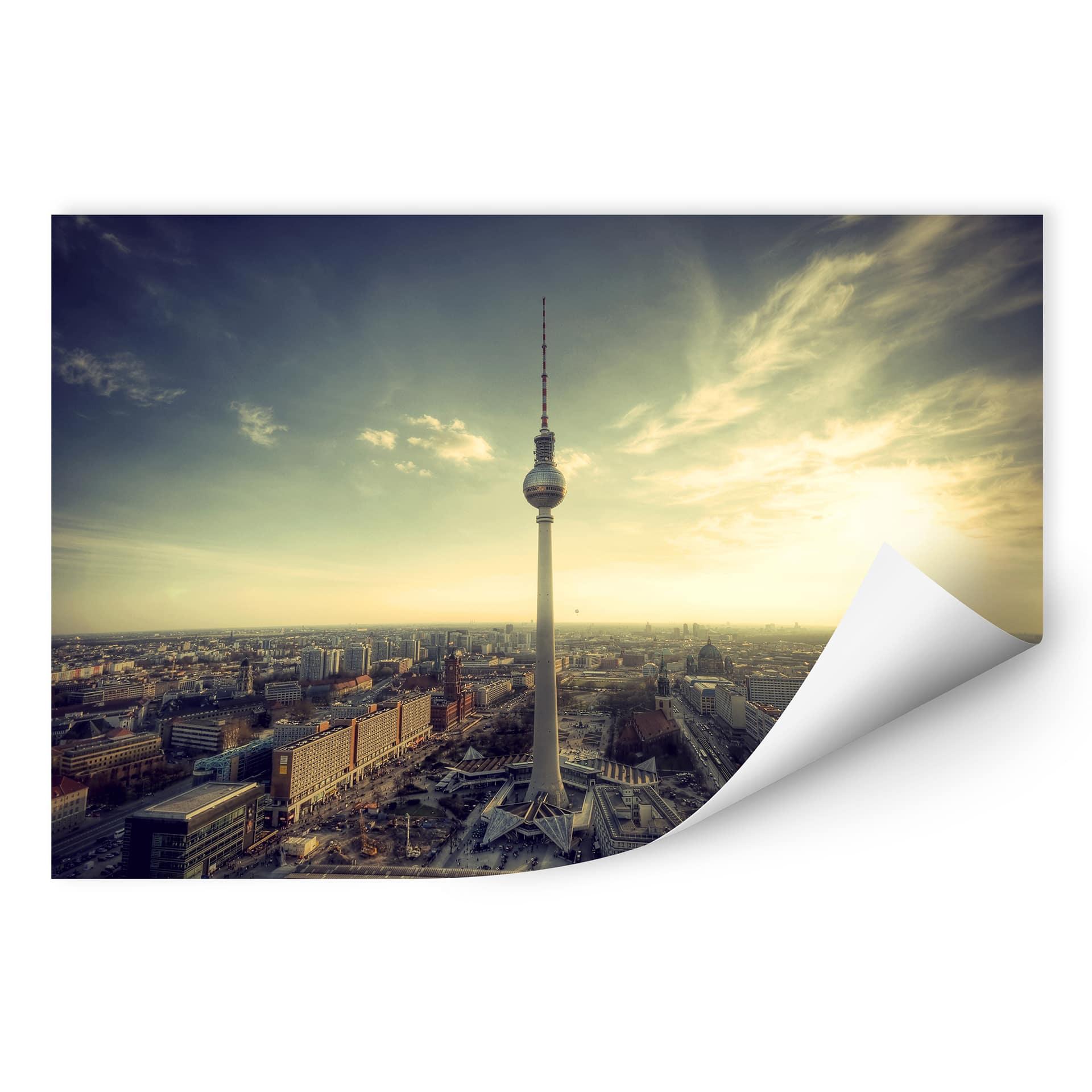 Wallprint W - Berliner Fernsehturm Panorama