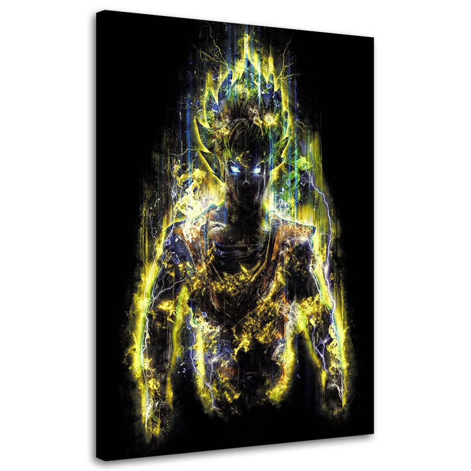 Canvasbillede, Goku den animerede helt