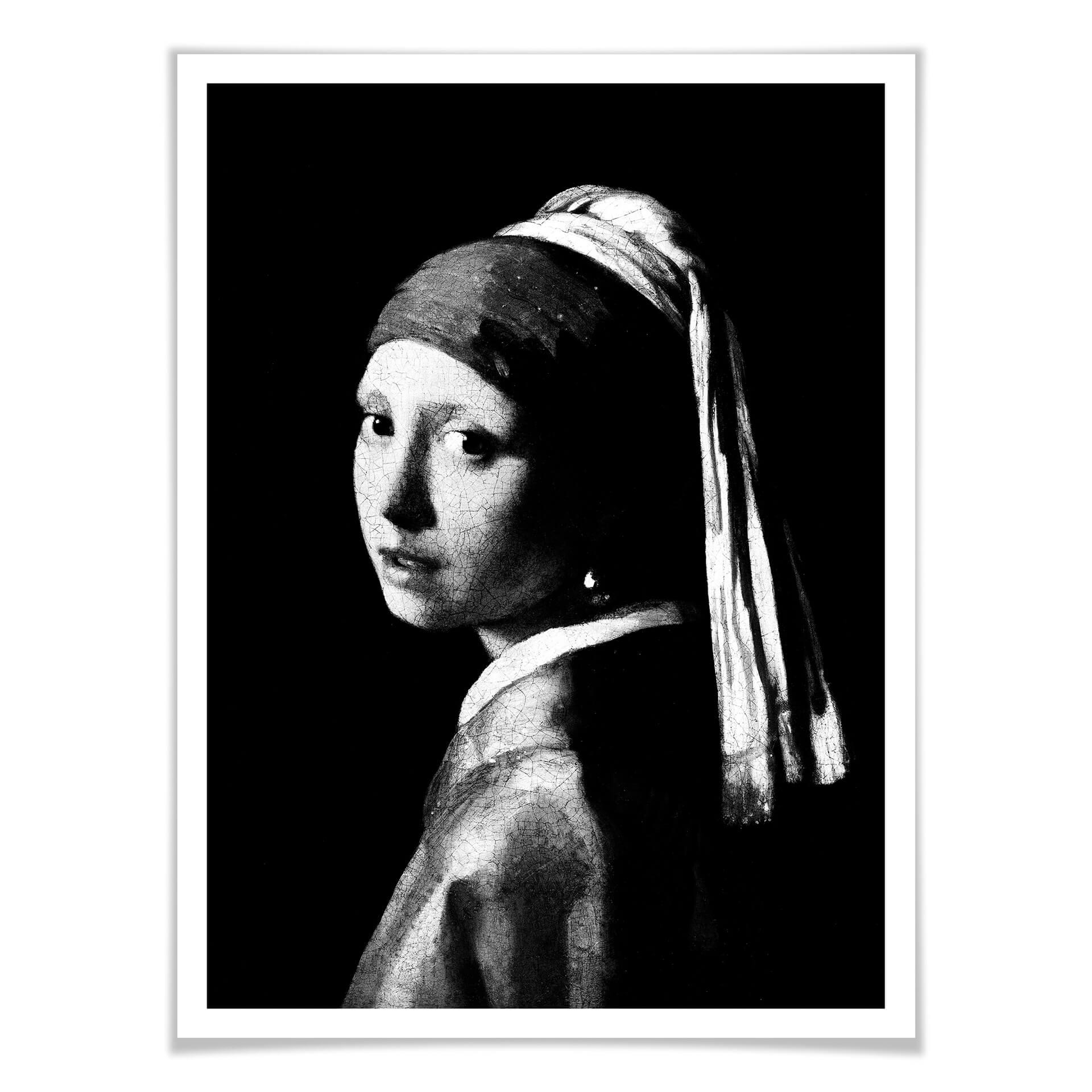 Plakat Vermeer - Dziewczyna z perłą w uszach
