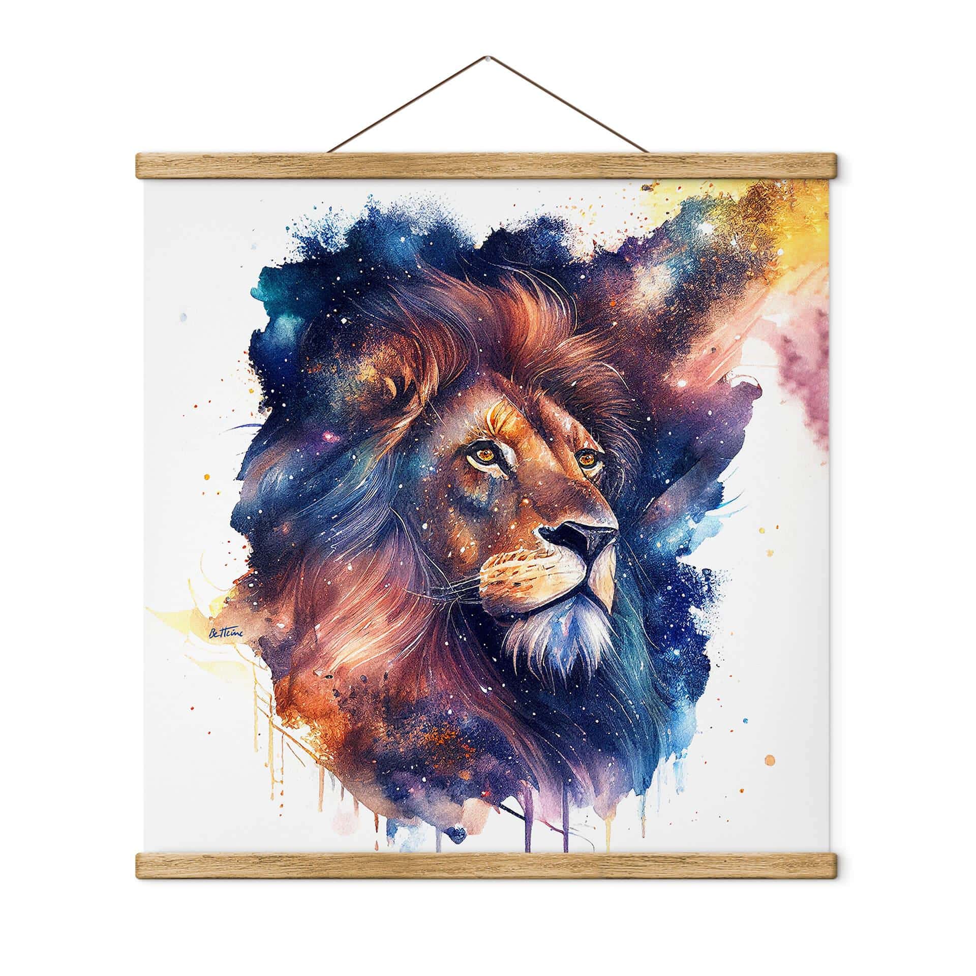 Tekstil plakat Heine - Strong Lion
