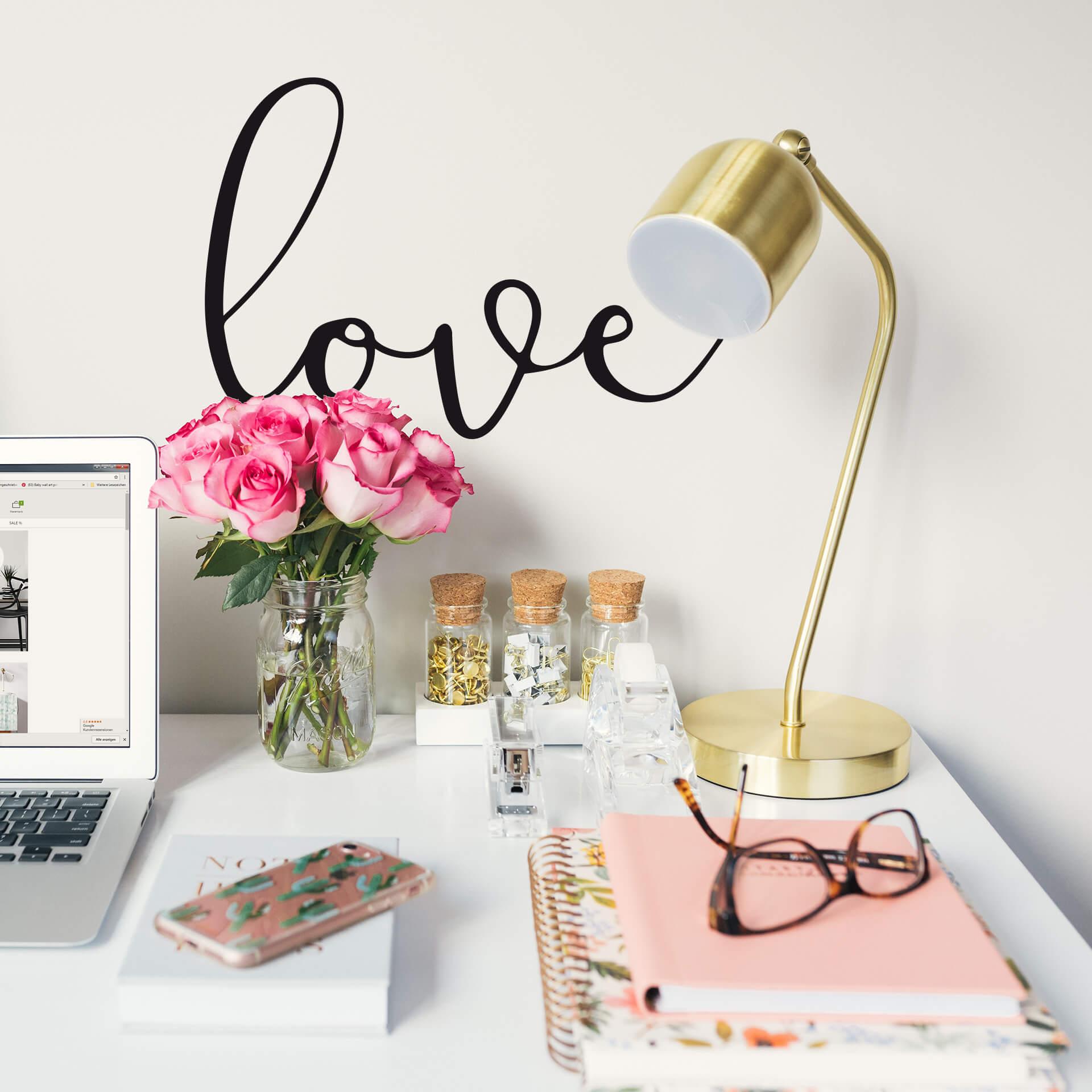 Wallsticker - Handwritten love