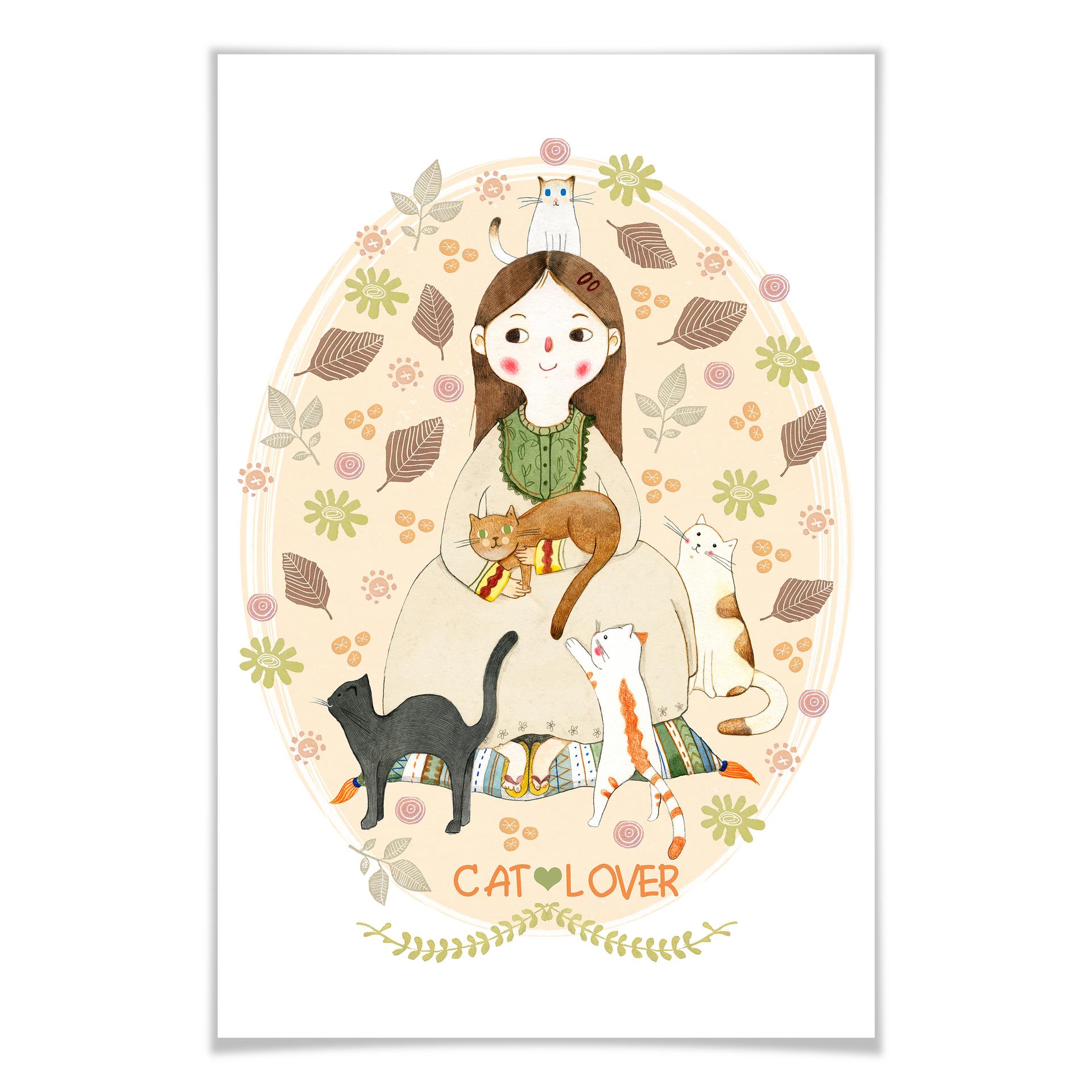Poster - Loske -  Cat Lover