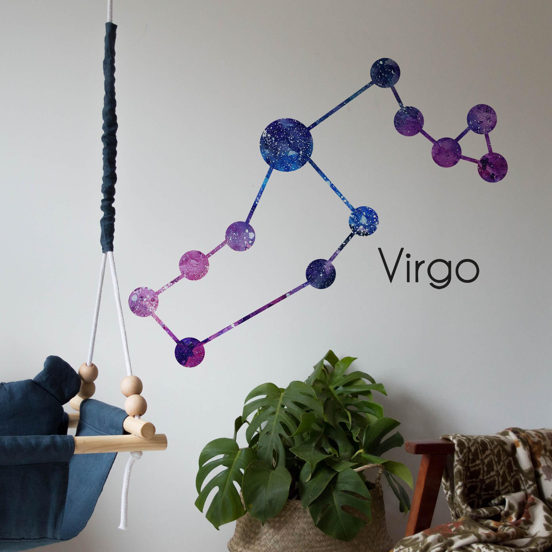 Wandtattoo Sternbild Virgo - Jungfrau