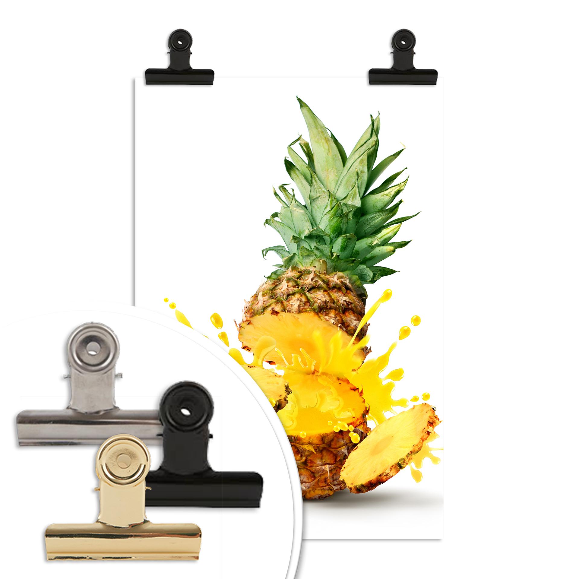 Poster - Schizzi d'ananas