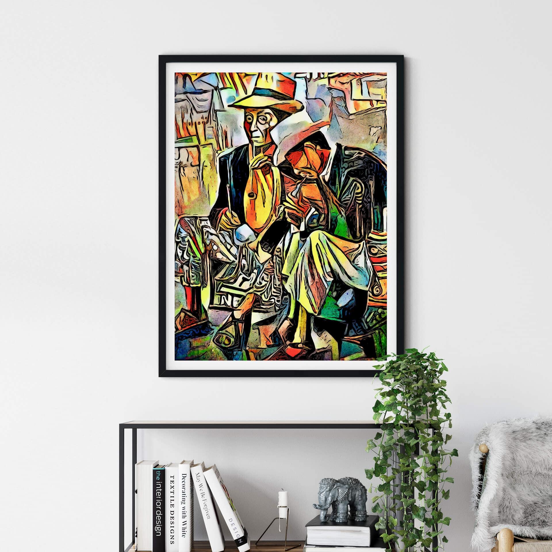 Plakat Zamart - Dwóch muzyków