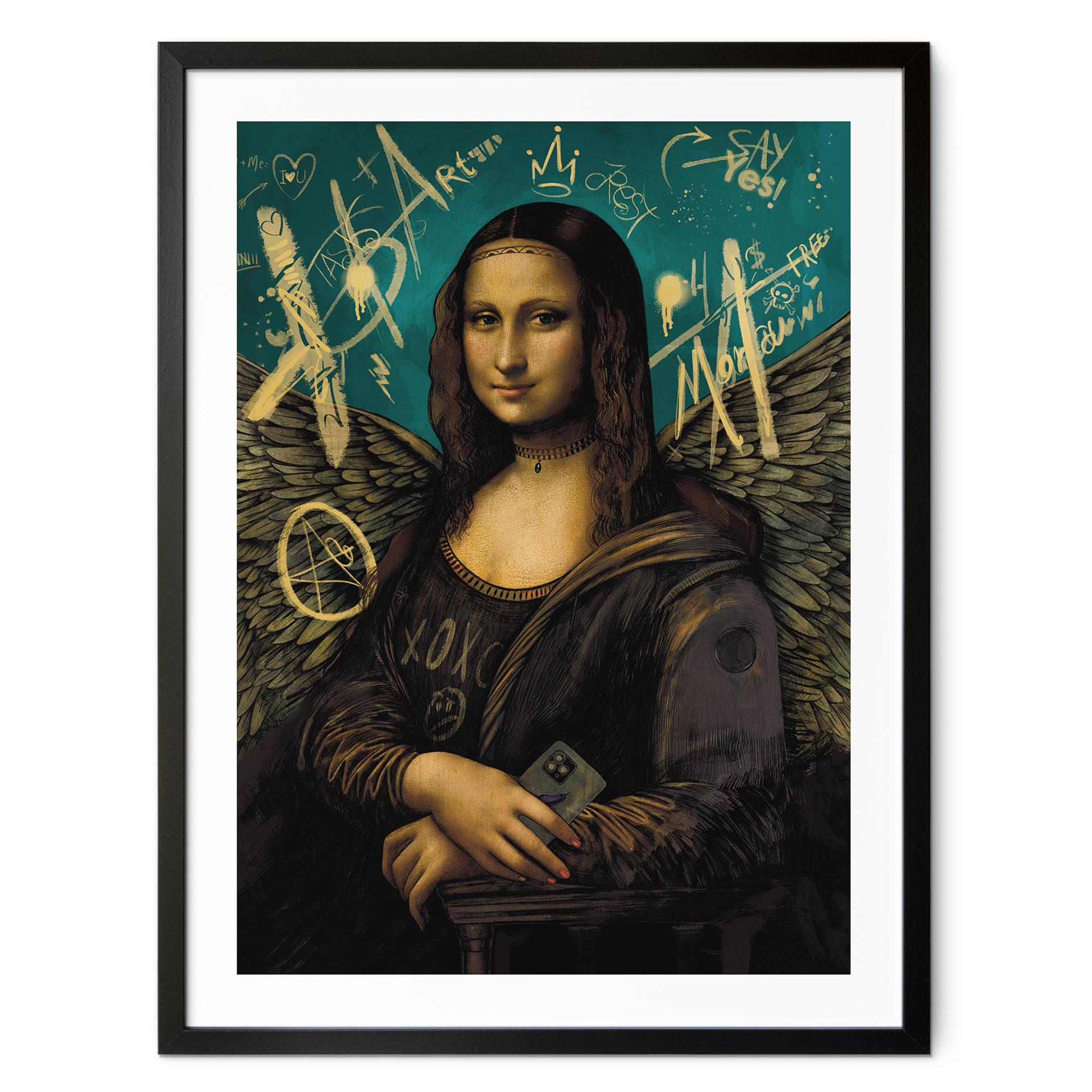 Plakat Mona Lisa - modern