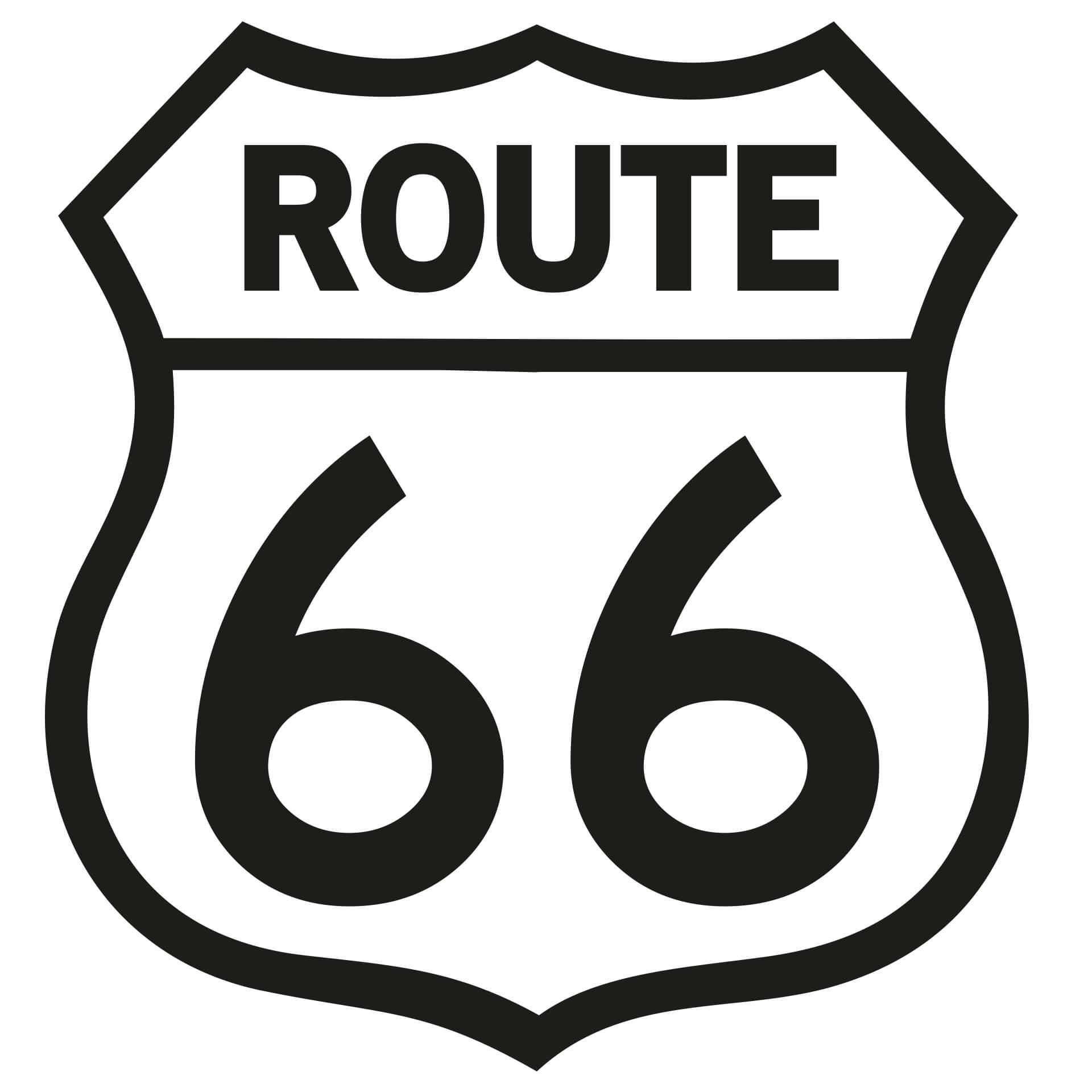 Wandtattoo Route 66