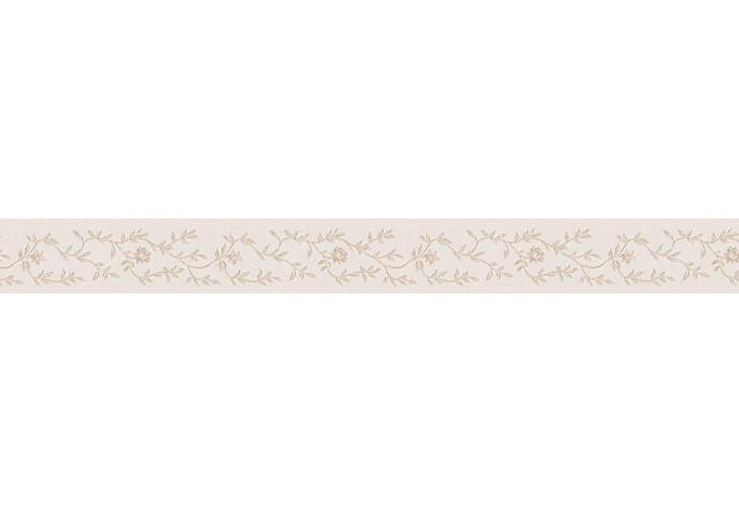 A.S. Création Bordüre Only Borders Borte floral selbstklebend grau, schwarz, weiß