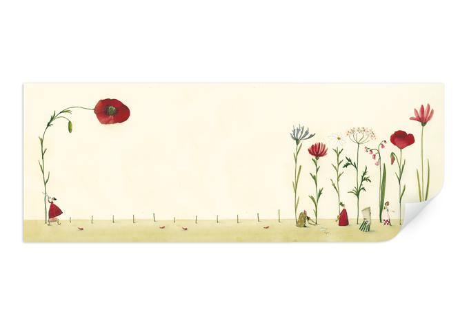 Wallprint Leffler - Blumensamen - Panorama