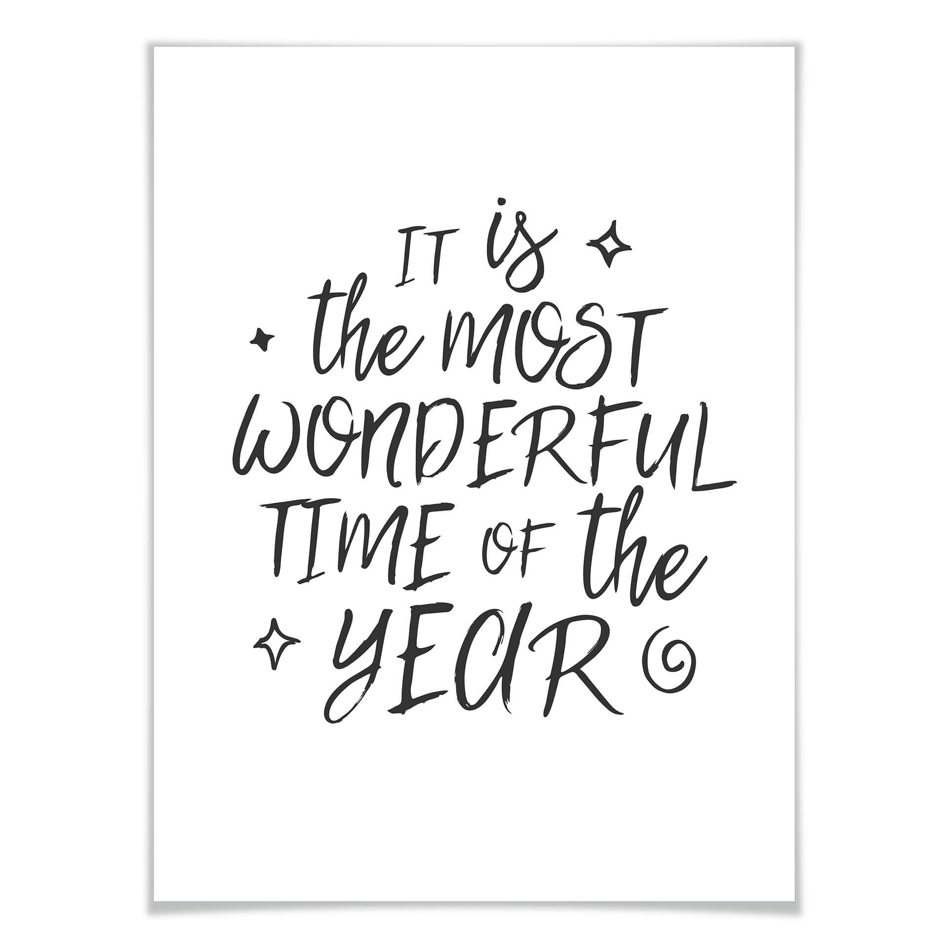 Plakat - Most wonderful time