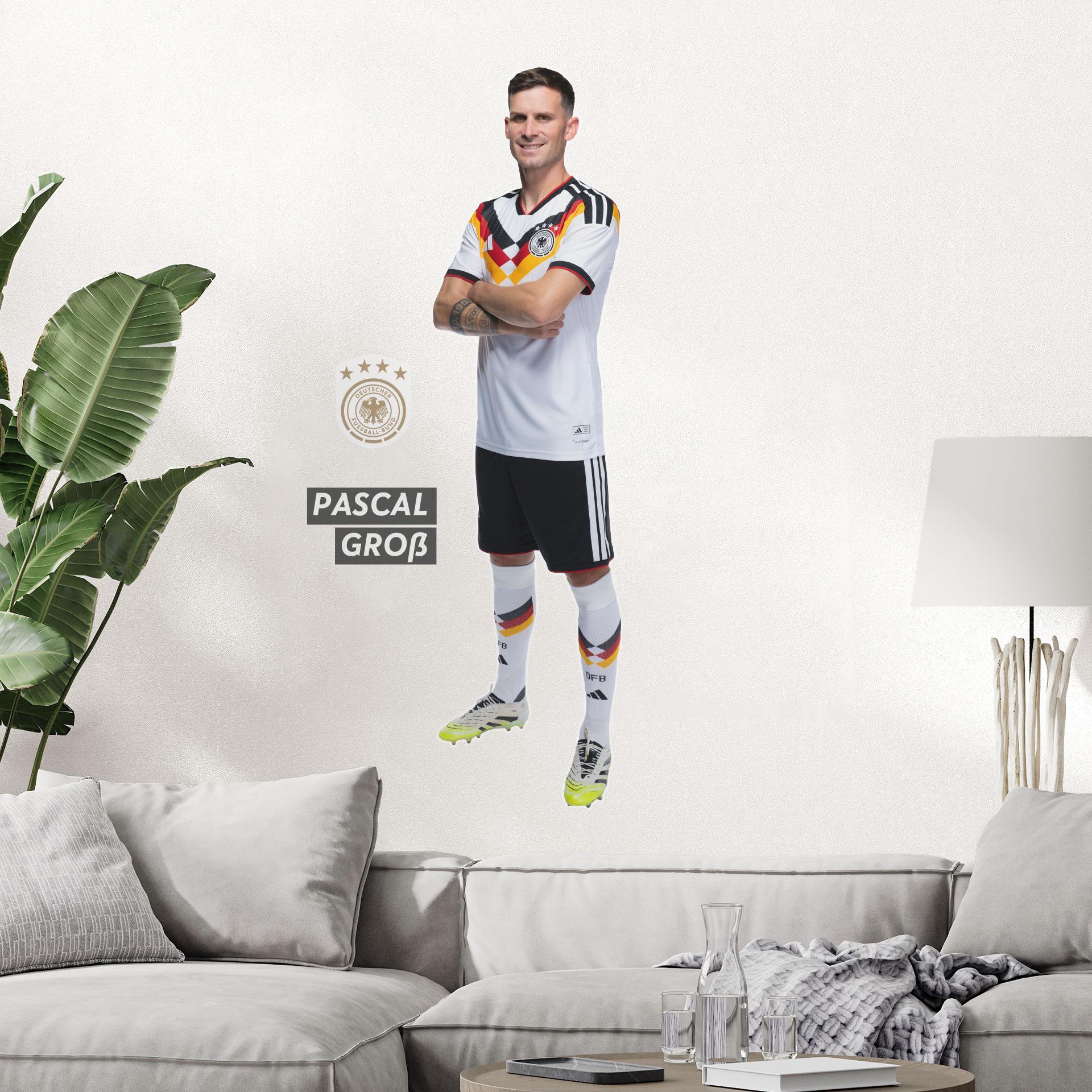 DFB Sticker WM 2026, Wandtattoo Pascal Groß