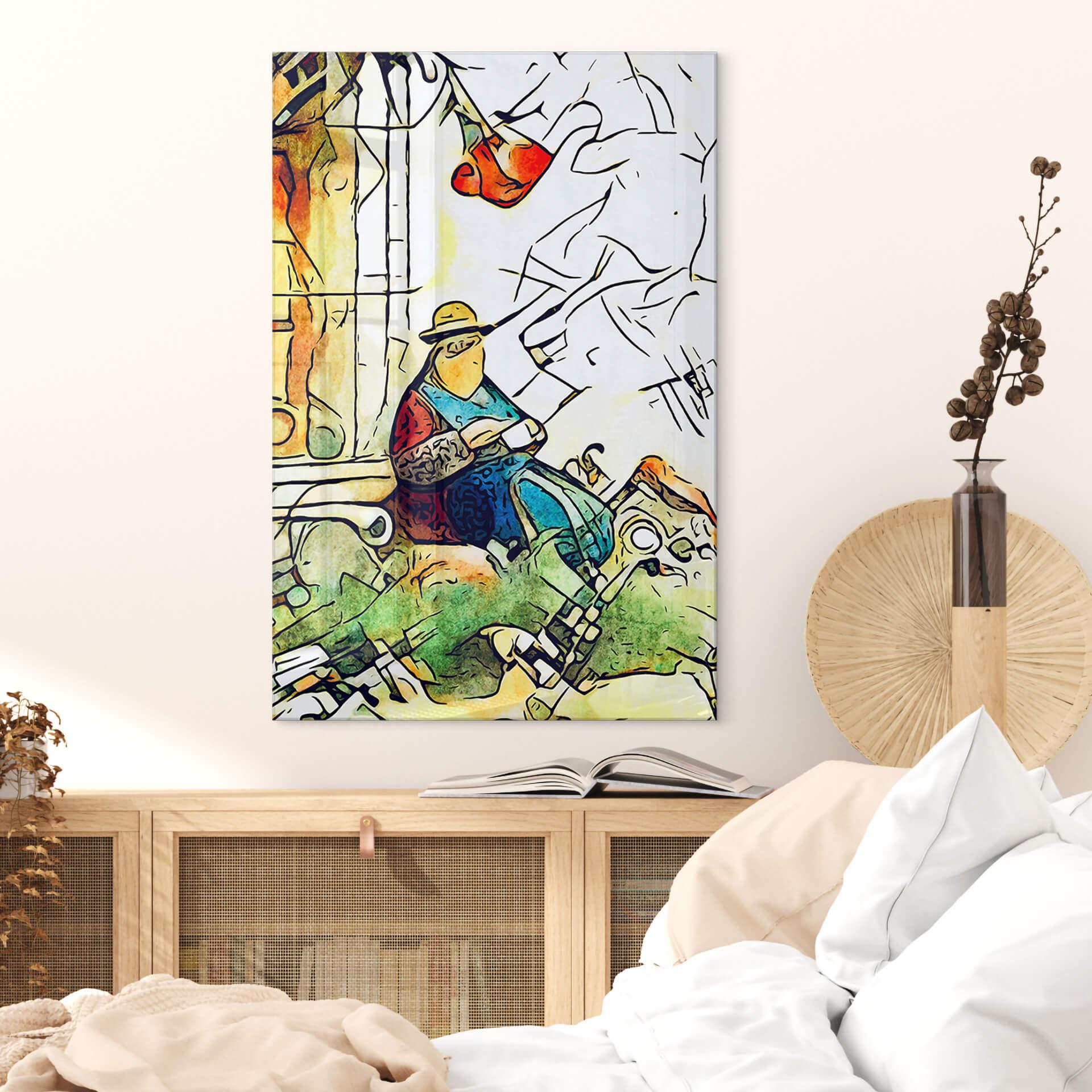 Plexiglas Zamart - Kandinsky meets Peru