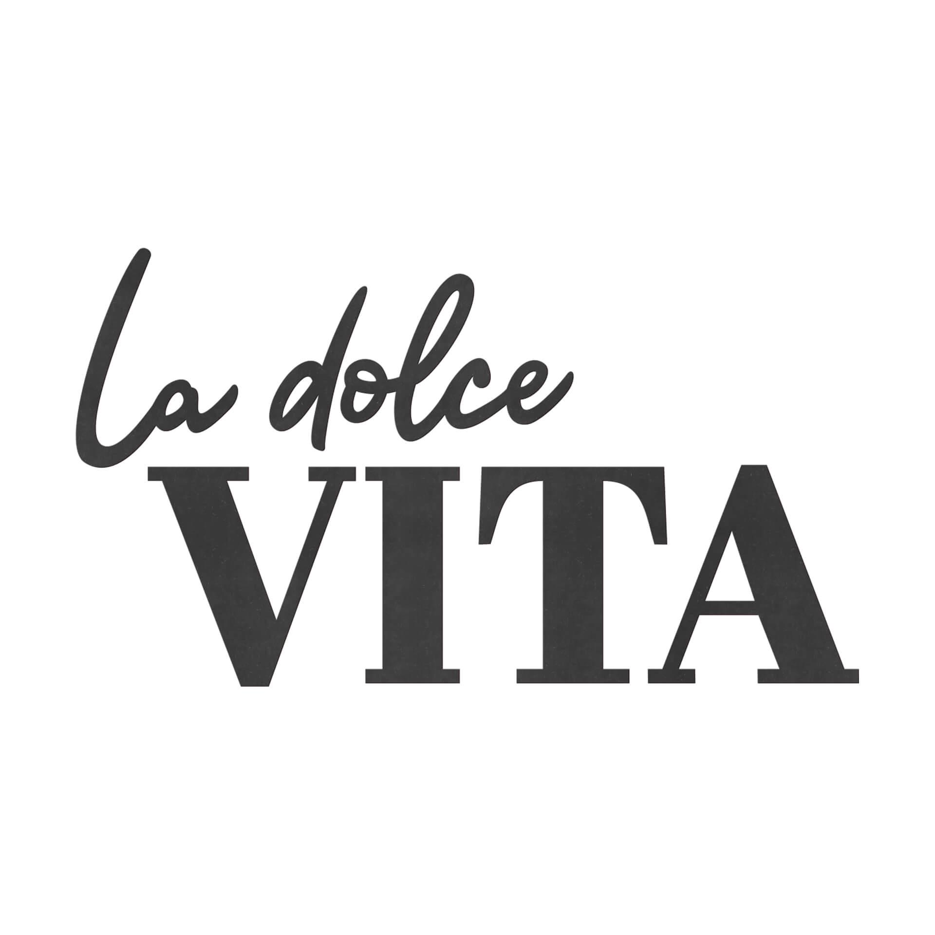 MDF Decoratie La dolce Vita - modern