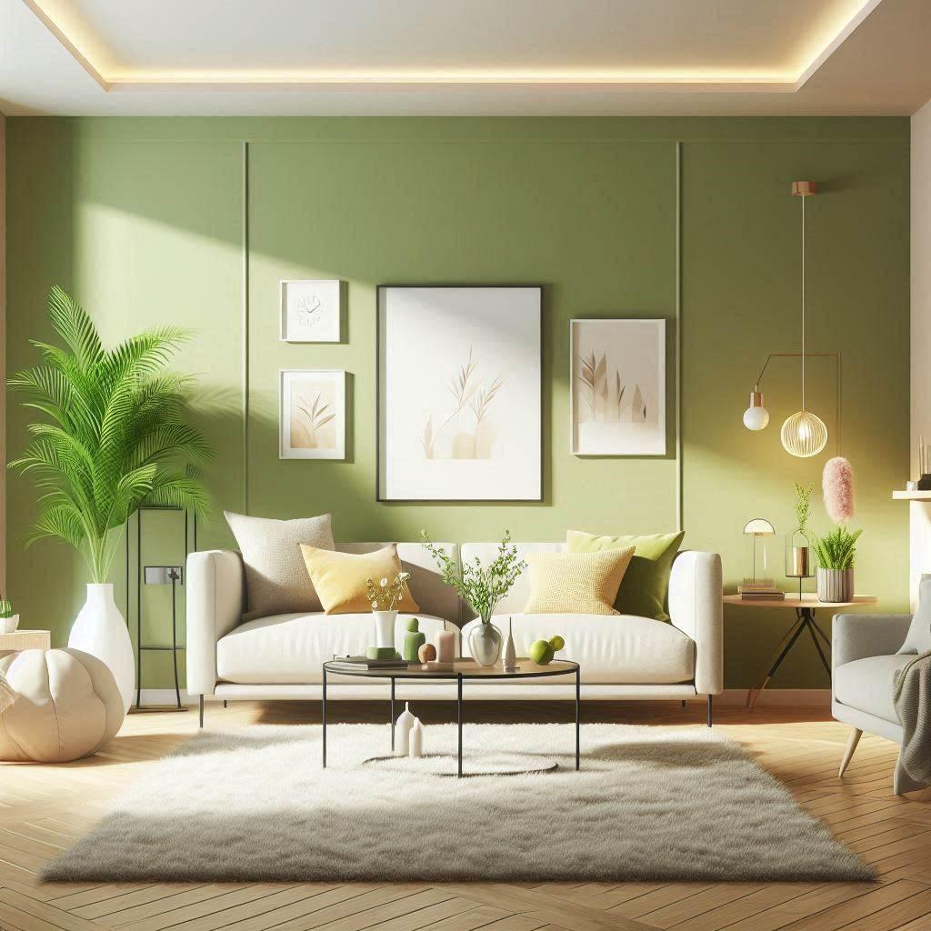 Pintura interior verde semimate I Green Grape | crear armonía en la habitación | LA COCINA DE COLOR