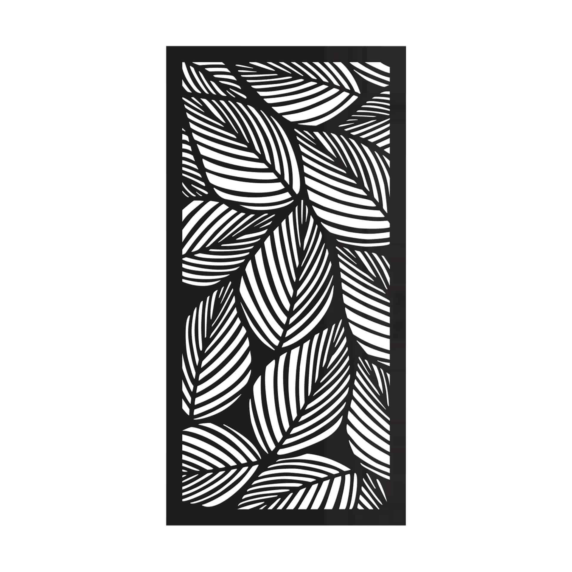 Decoración acrílica hojas de haya