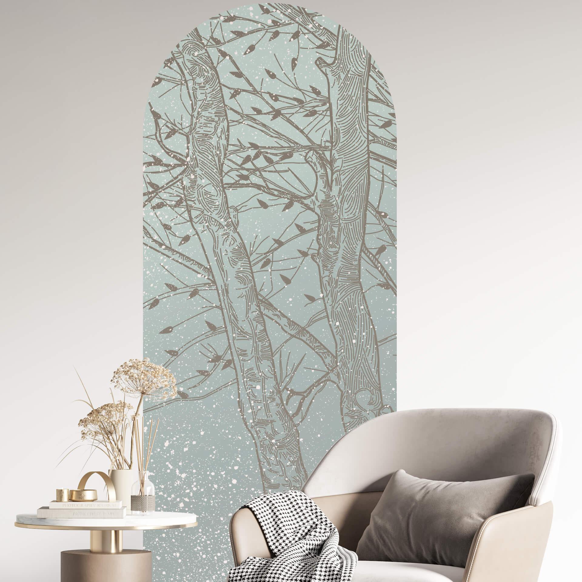 Wall Sticker Autumn Arch