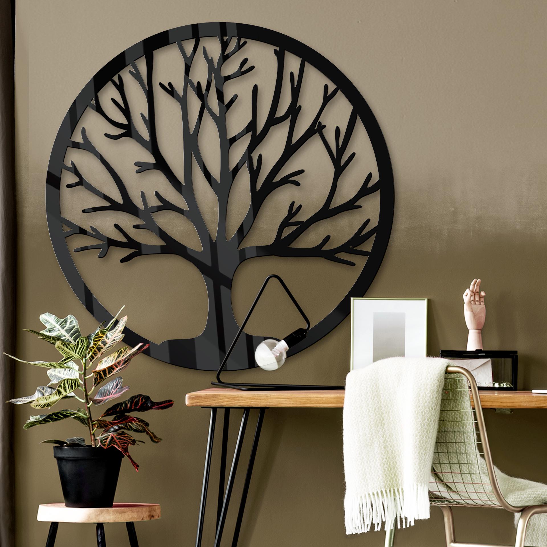 Decoración acrílica árbol de la vida