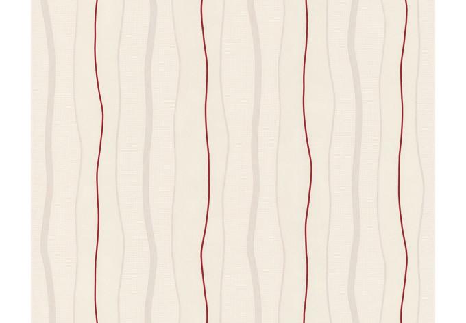 Patroonbehang Livingwalls Avenzio 4 Behang Creme, Rood