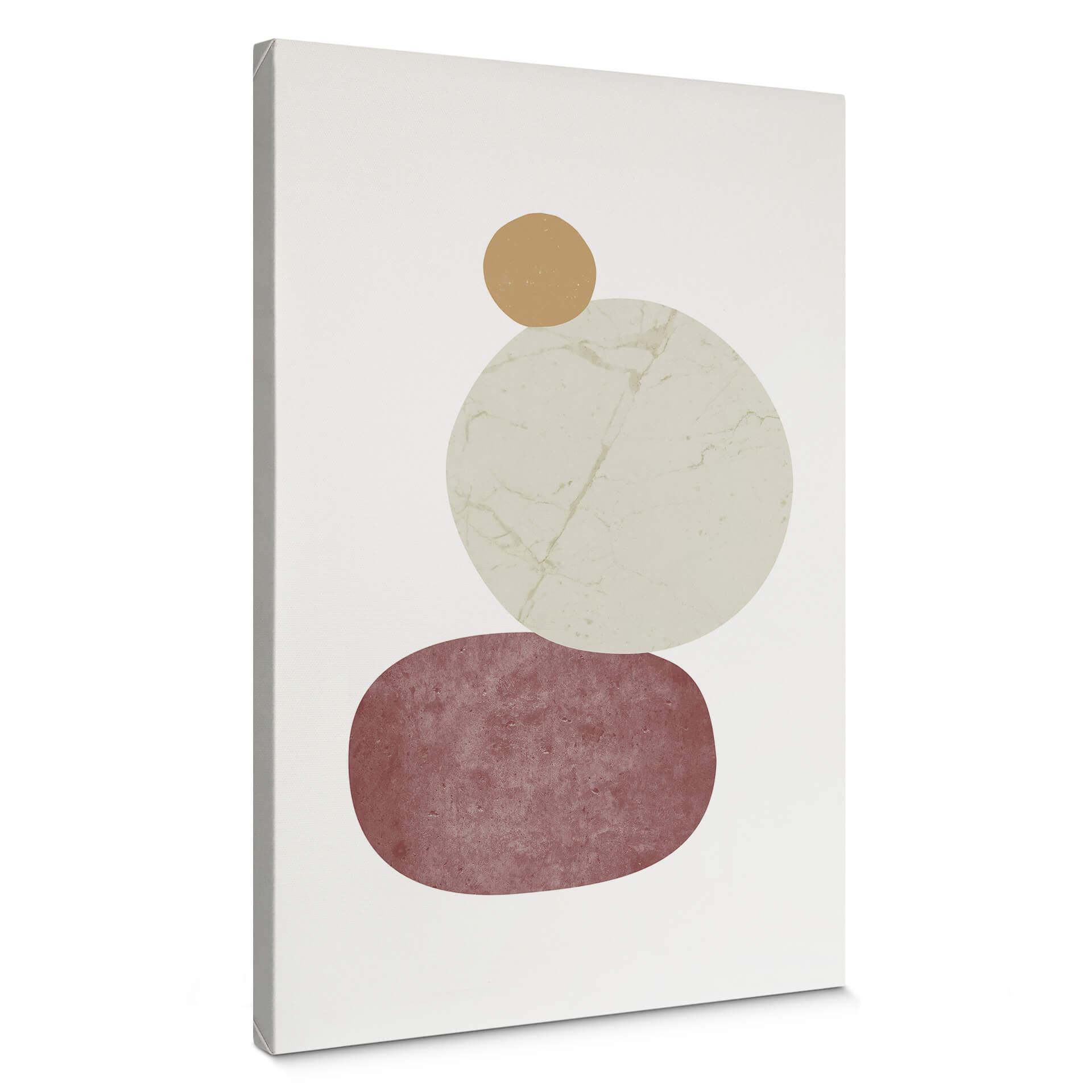Canvastavla Nouveauprints - Pebbles 2