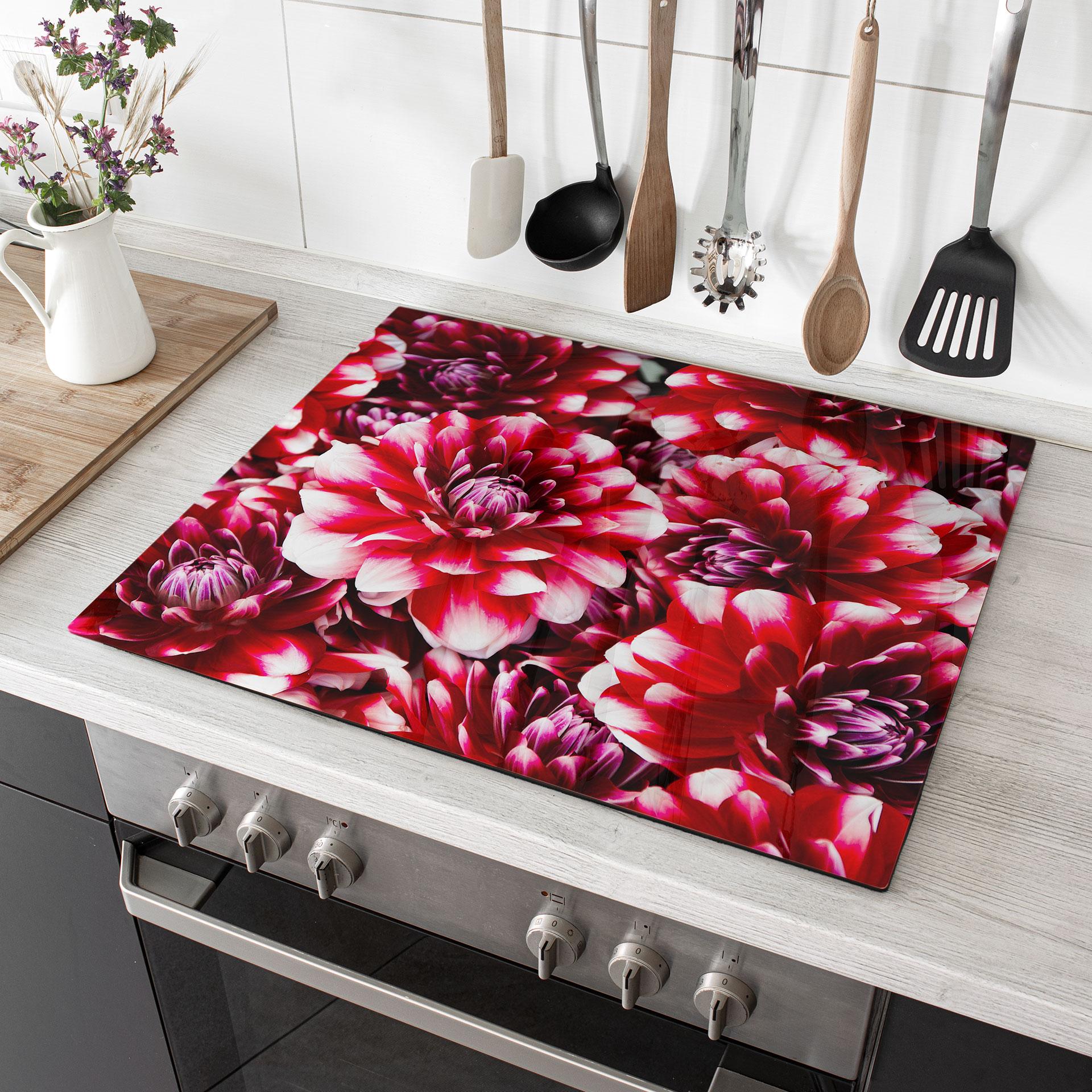 Dækplade til komfuret Red blossom splendour
