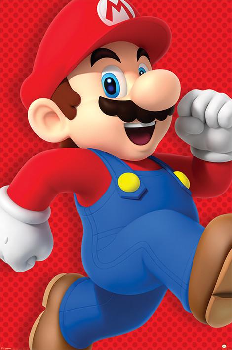 Gaming Poster Super Mario - Run 61x91,5 cm